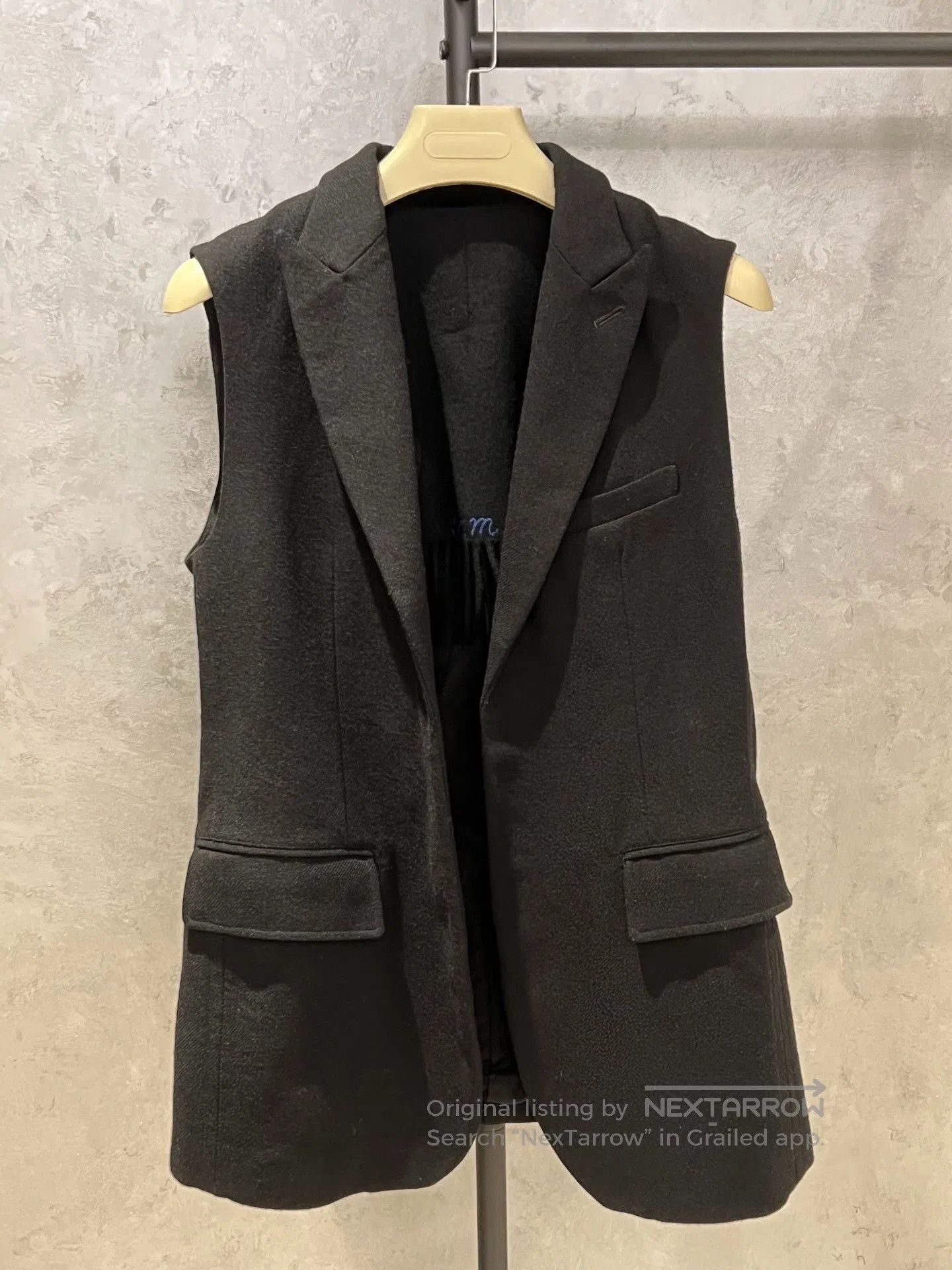 Visvim TAKAHIROMIYASHTA Sleeveless Blazer. Size US M / EU 48-50 / 2 - 1 Thumbnail