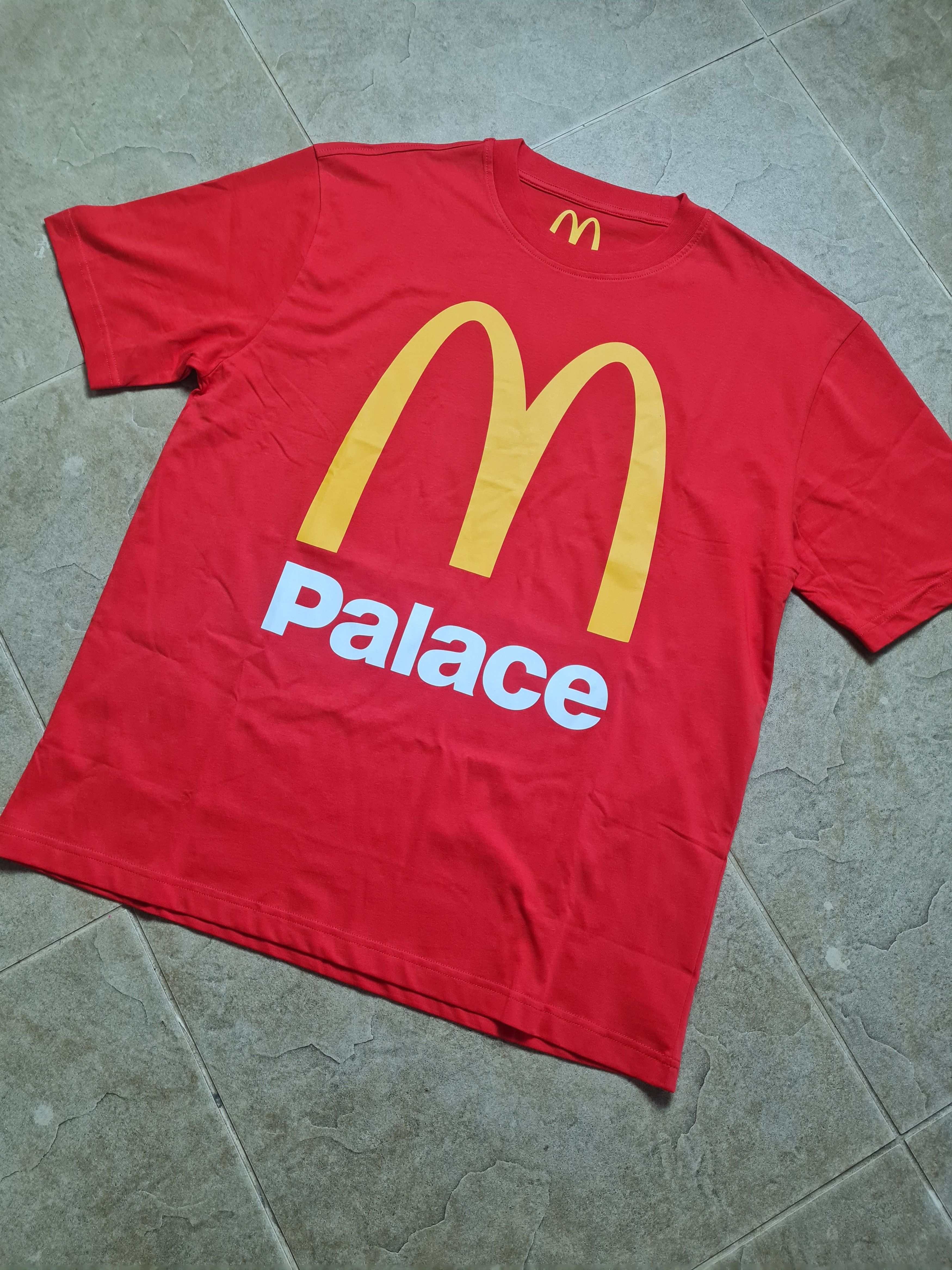 Palace Vintage Rare T-shirt PALACE McDonald's red size XL Size US XL / EU 56 / 4 - 9 Thumbnail