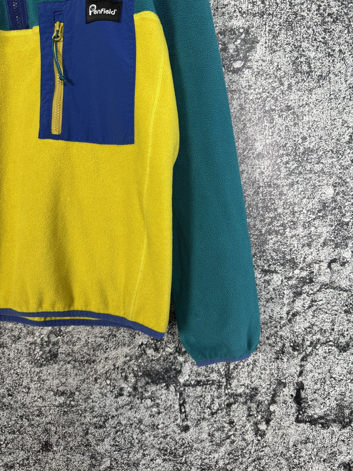 Penfield PENFIELD Hynes Fleece Zip Neck Pullover Sweatshirt Size M Size US M / EU 48-50 / 2 - 6 Thumbnail