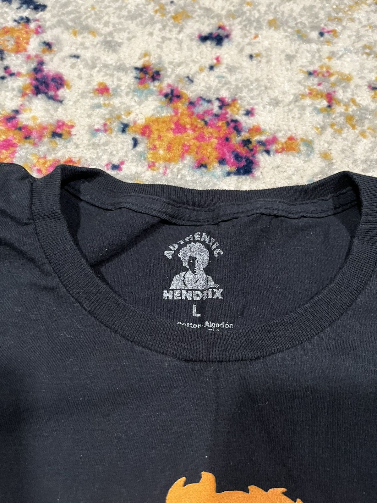 Vintage Jimi Hendrix Shirt Large Size US L / EU 52-54 / 3 - 3 Thumbnail