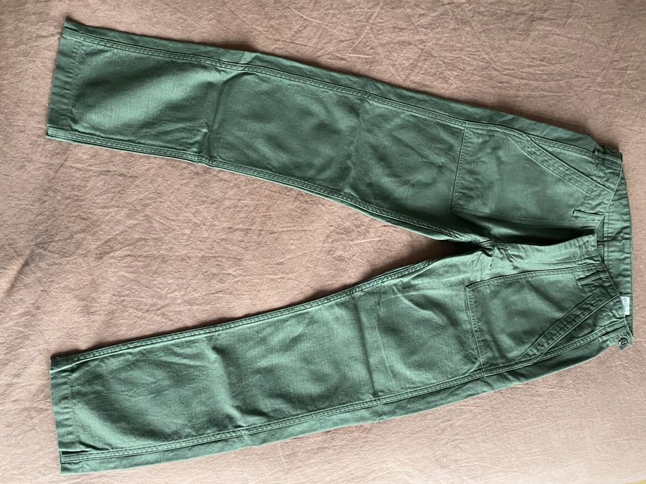 販売されてい orSlow SLIM FIT FATIGUE PANTS Green XS | www.hexistor.com