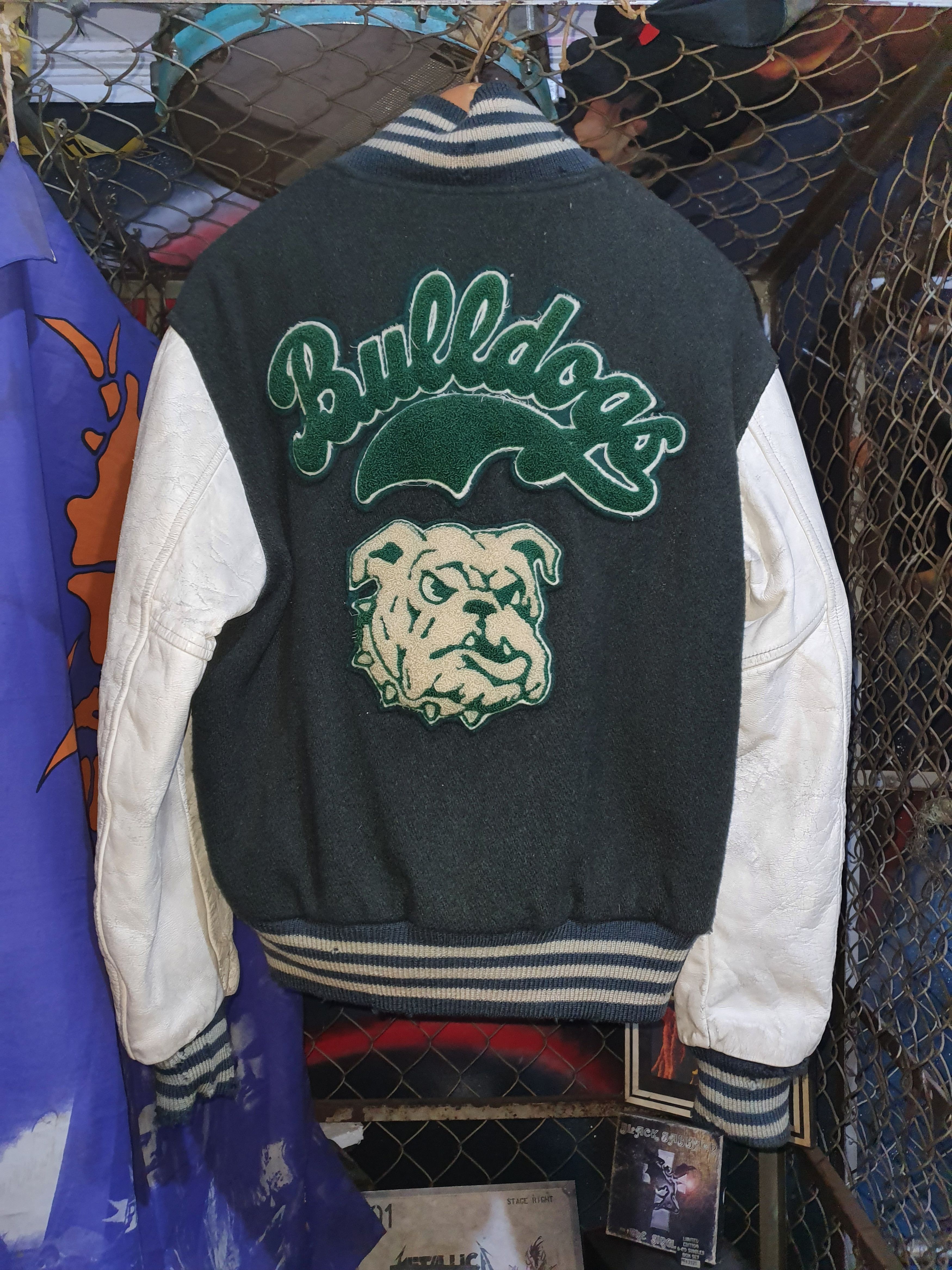 90s Bulldogs jacket L