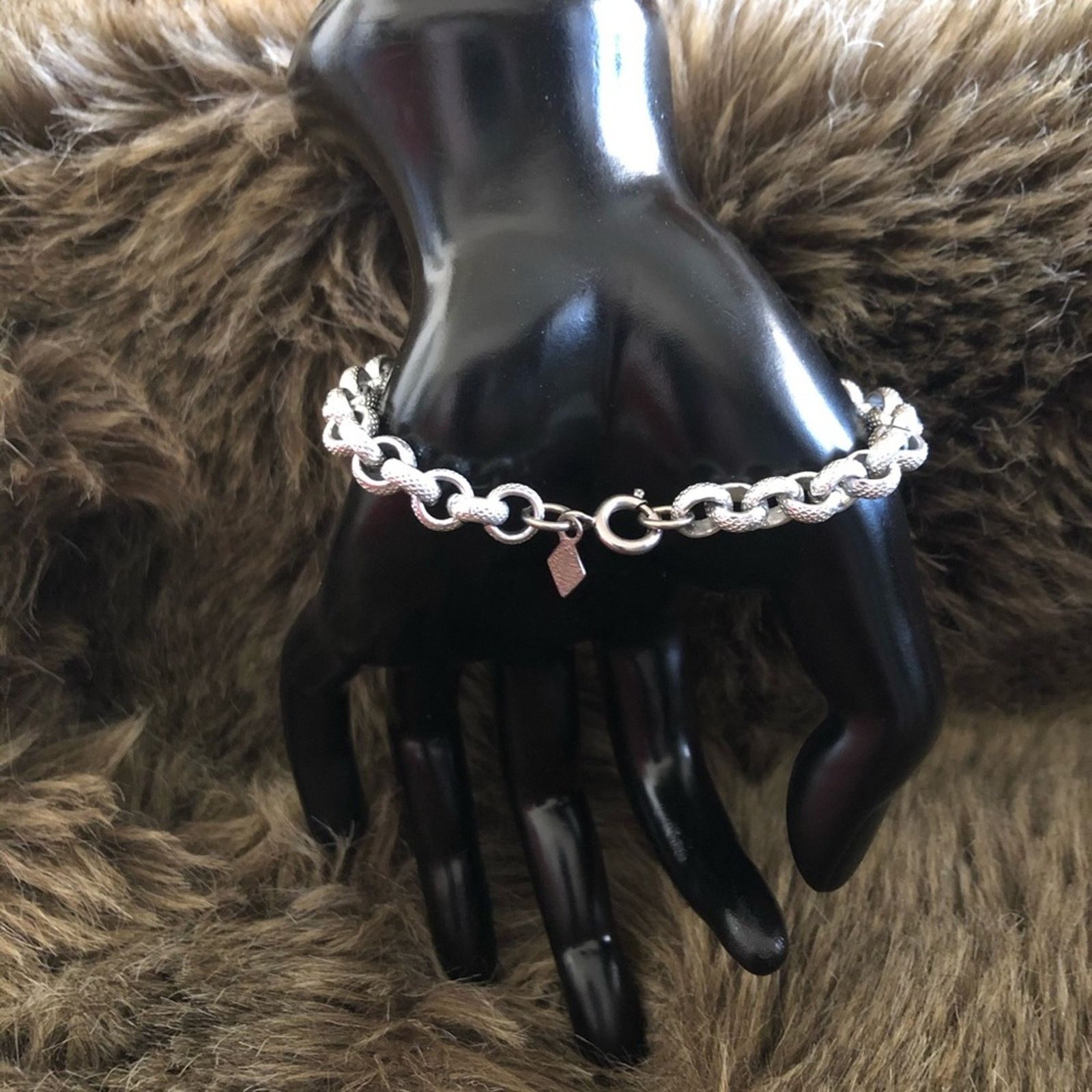 Vintage Vintage Sarah Coventry aluminum link bracelet Size ONE SIZE - 5 Thumbnail