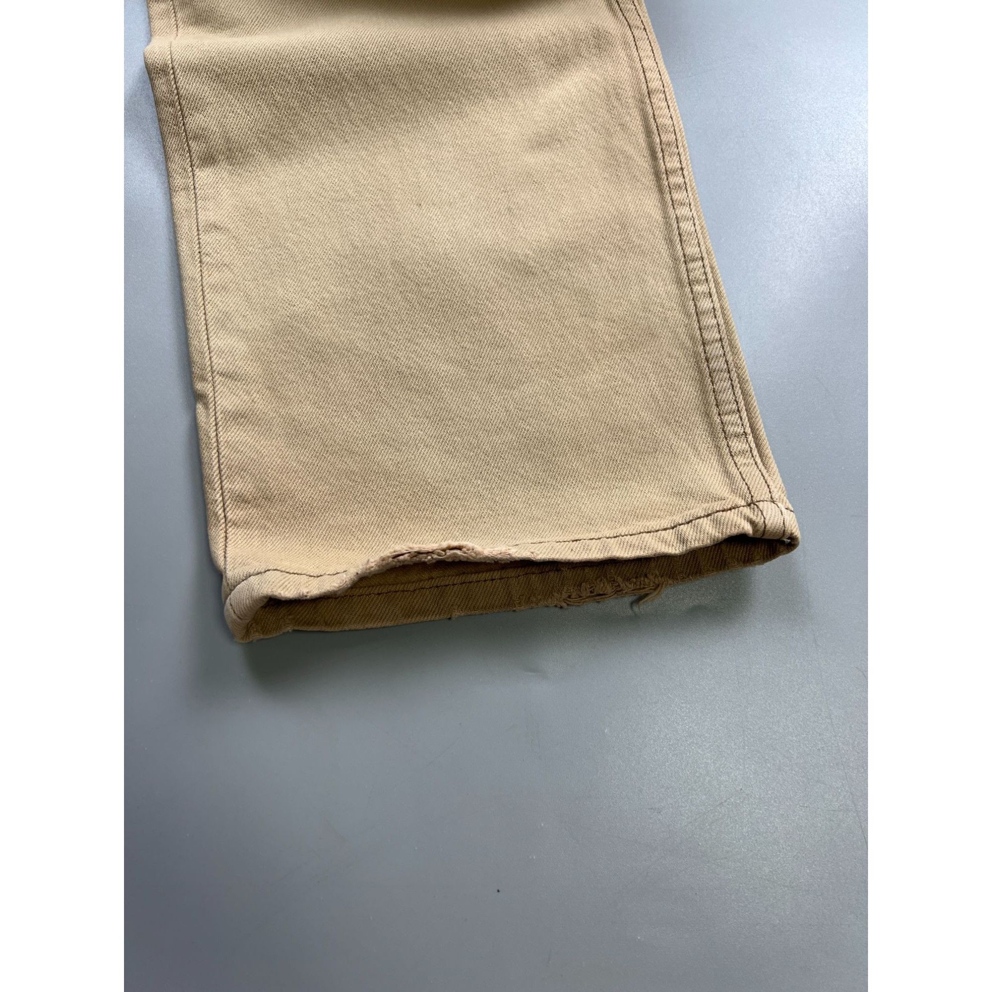 Levi's Levi’s 501 Made in USA Mustard Denim Jeans Pants (Y0892) Size US 34 / EU 50 - 5 Thumbnail