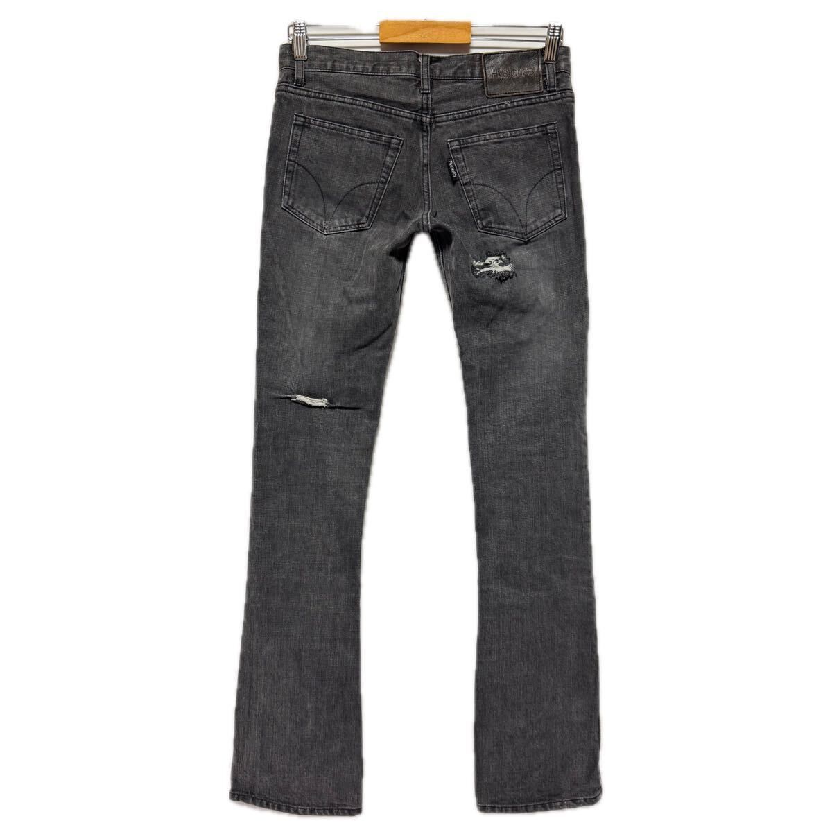 パンツ Hysteric Glamour bootcut 00s archive Hysteric Glamour Hysteric Glamour Hysterics Bootcut Black/Grey