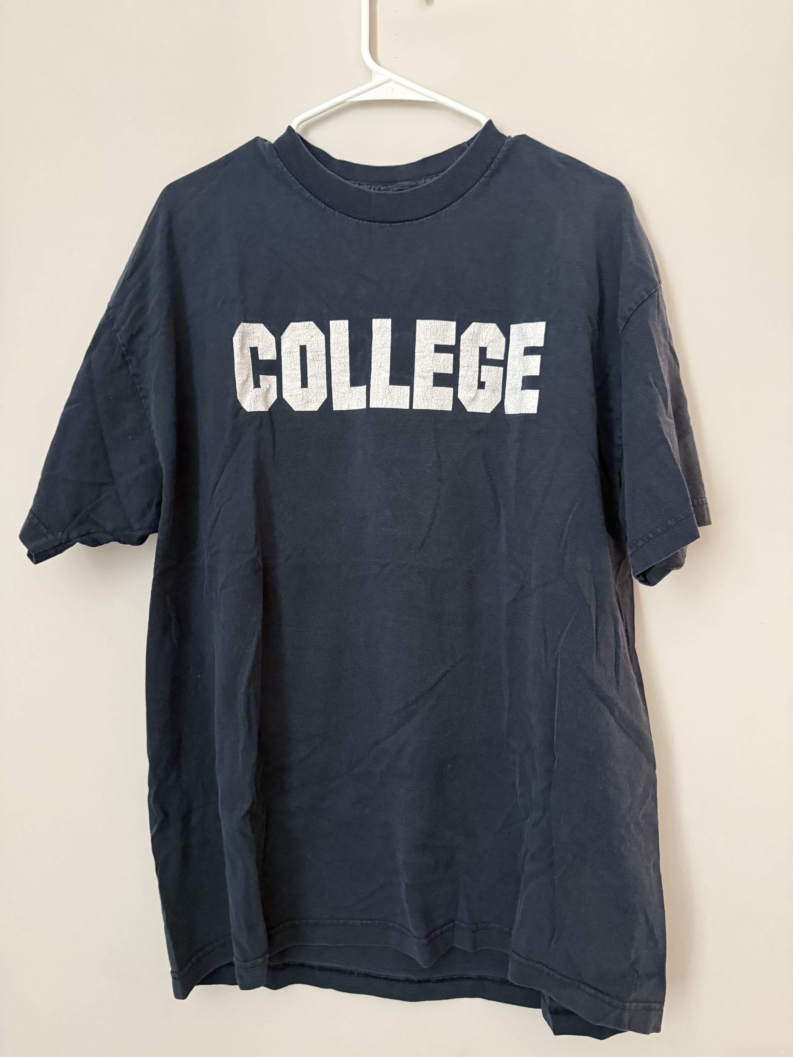 Vintage Vintage Animal House "College" Tee Movie Tee Size US XL / EU 56 / 4 - 1 Thumbnail
