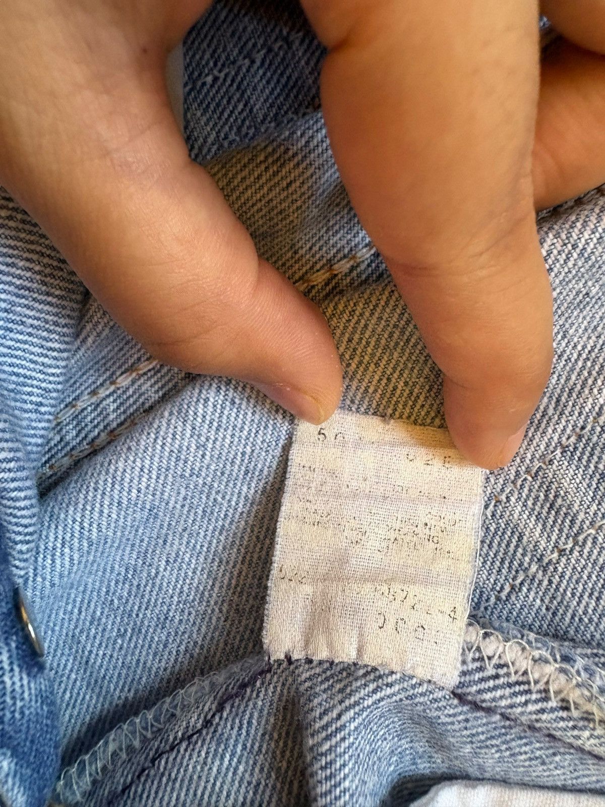Levi's × Levi's Vintage Clothing Vintage 90s Levis 501 Faded Blue Wash Loose Fit Jeans Size US 35 - 10 Thumbnail