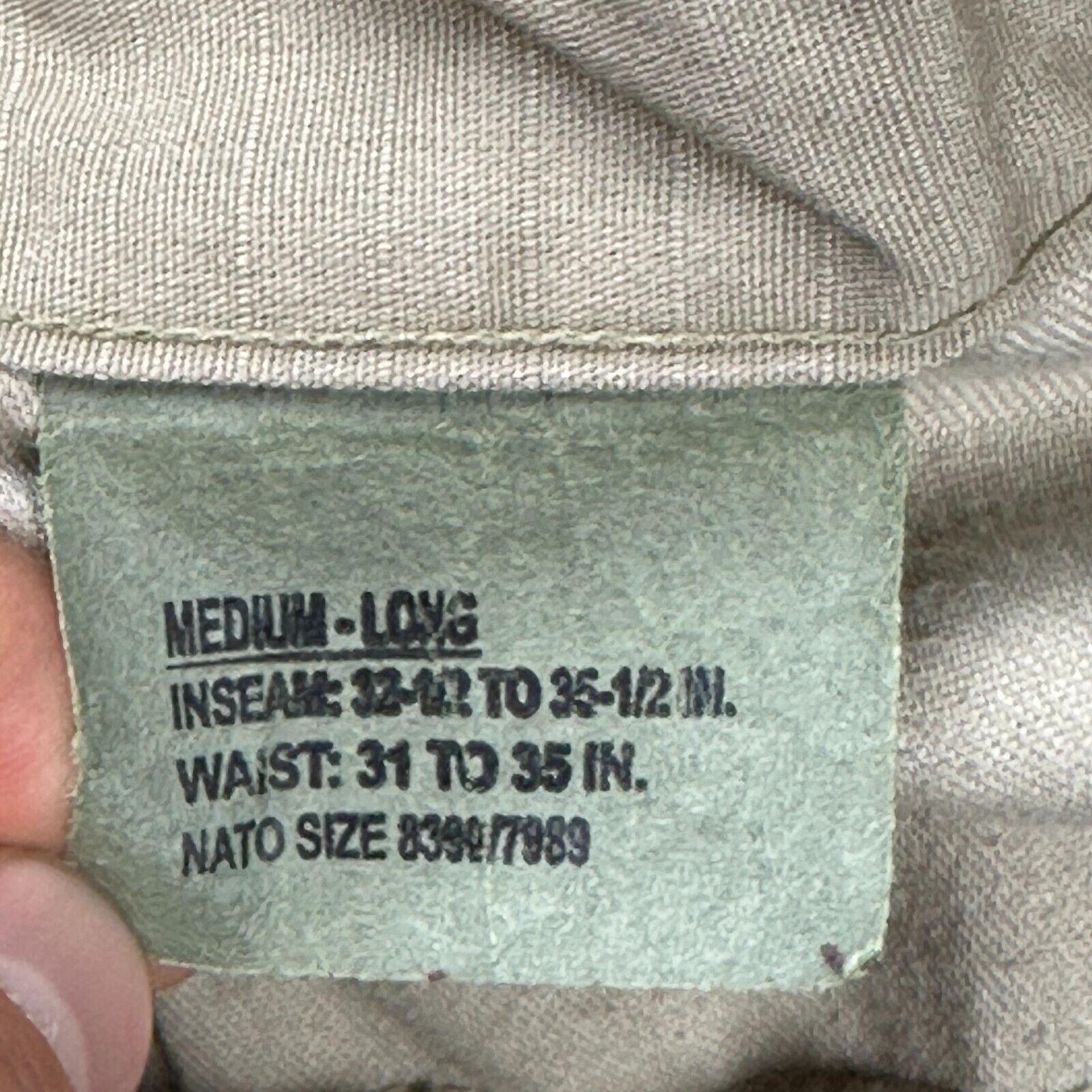 Propper Propper Tactical Pants Ripstop Adj inseam 32-1/2 to 35-1/2 Size US 34 / EU 50 - 4 Thumbnail