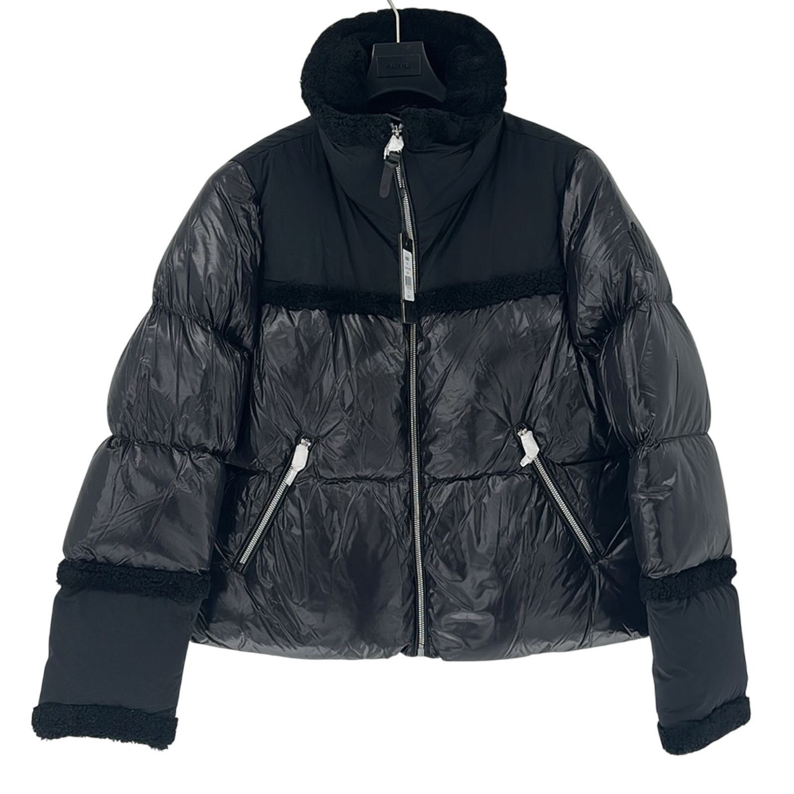 Mackage Mackage MIYA lustrous light down jacket with shearling trim Size M / US 6-8 / IT 42-44 - 2 Thumbnail
