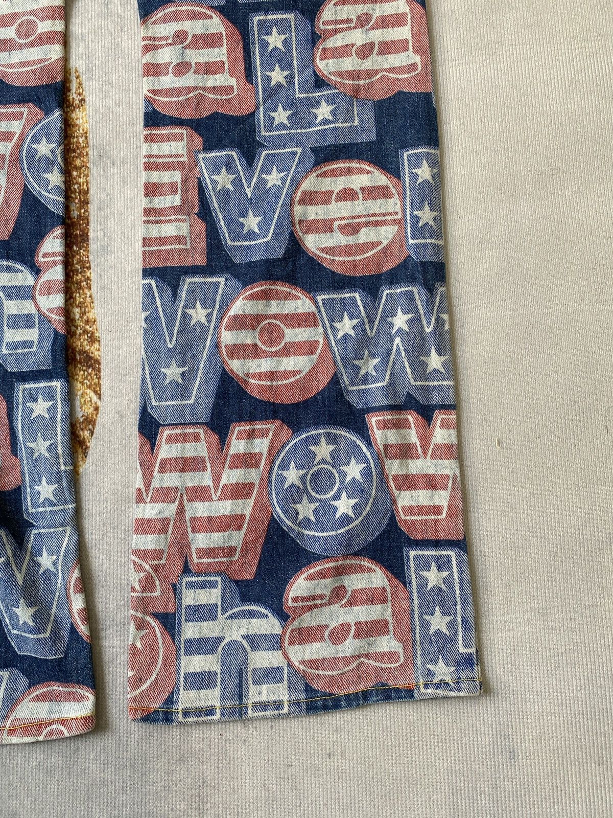 Hysteric Glamour AW1998 Japanese Brand Hysteric Glamour Overprint Jeans Size US 28 / EU 44 - 13 Thumbnail