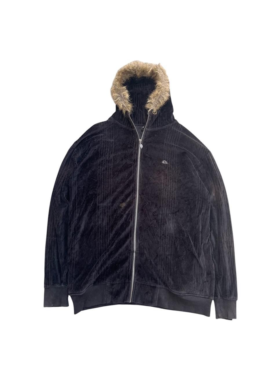 Japanese Brand Impala Velvet Fur Faux Black Hoodie XL/L Size US L / EU 52-54 / 3 - 1 Thumbnail