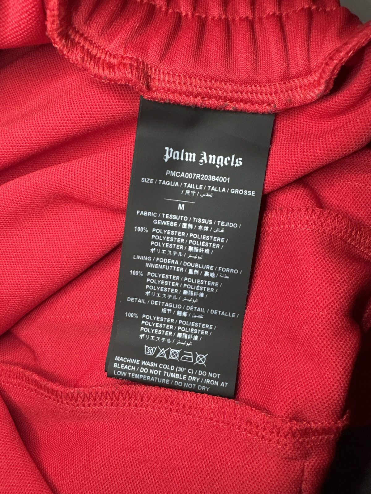 Palm Angels Red Palm Angel Track Pant Size US 32 / EU 48 - 8 Thumbnail