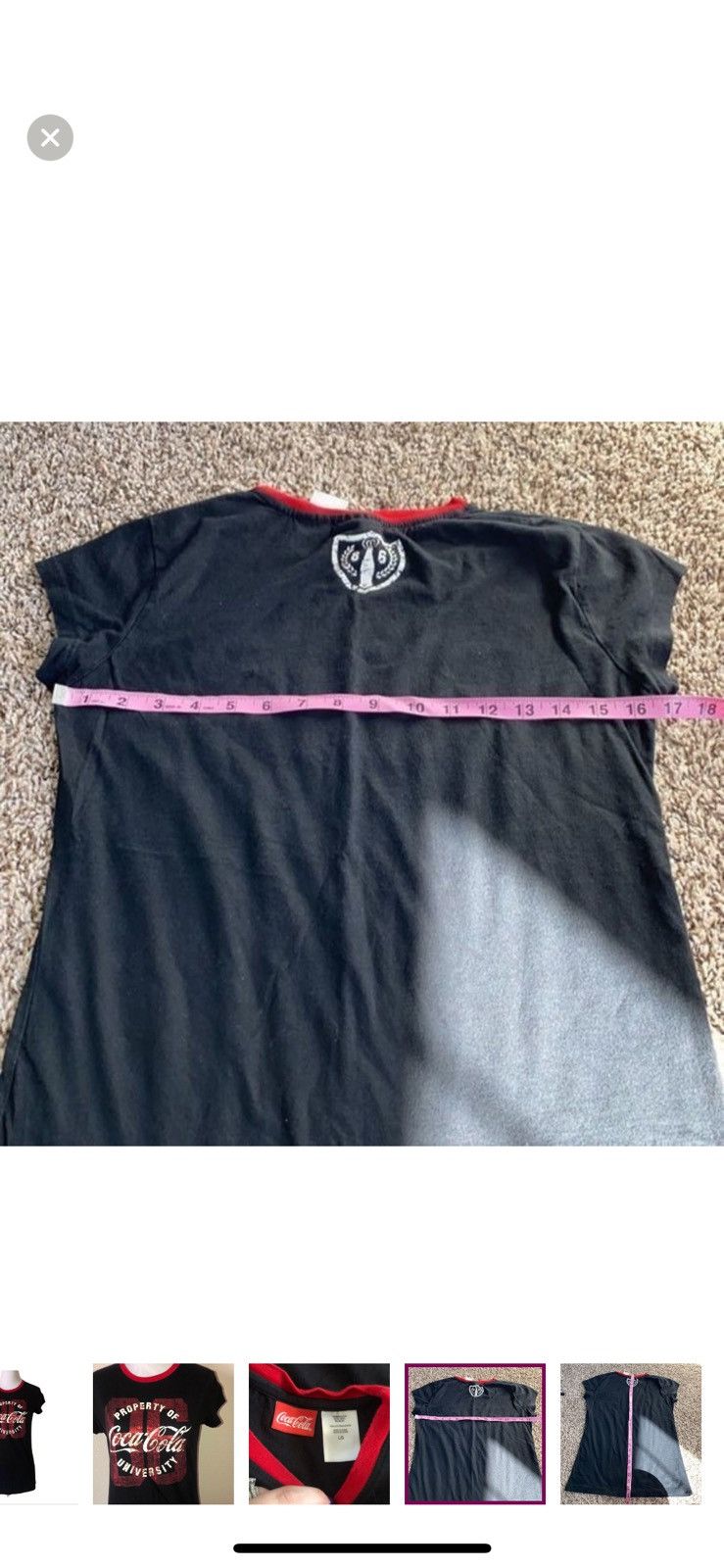 Coca Cola Coca Cola large logo tee Size L / US 10 / IT 46 - 2 Thumbnail