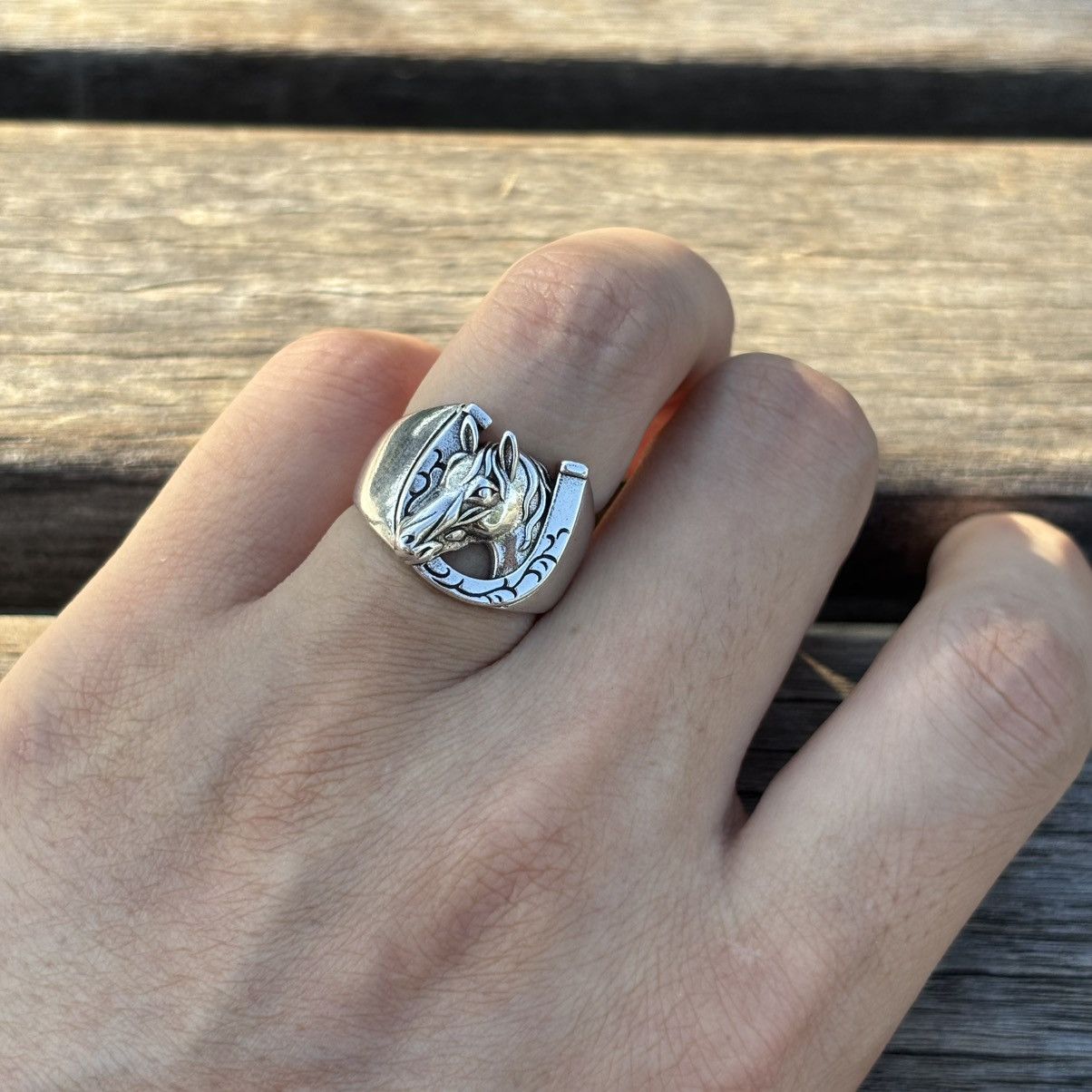 Other Horse Ring for Men Women Size 8 Size ONE SIZE - 6 Thumbnail