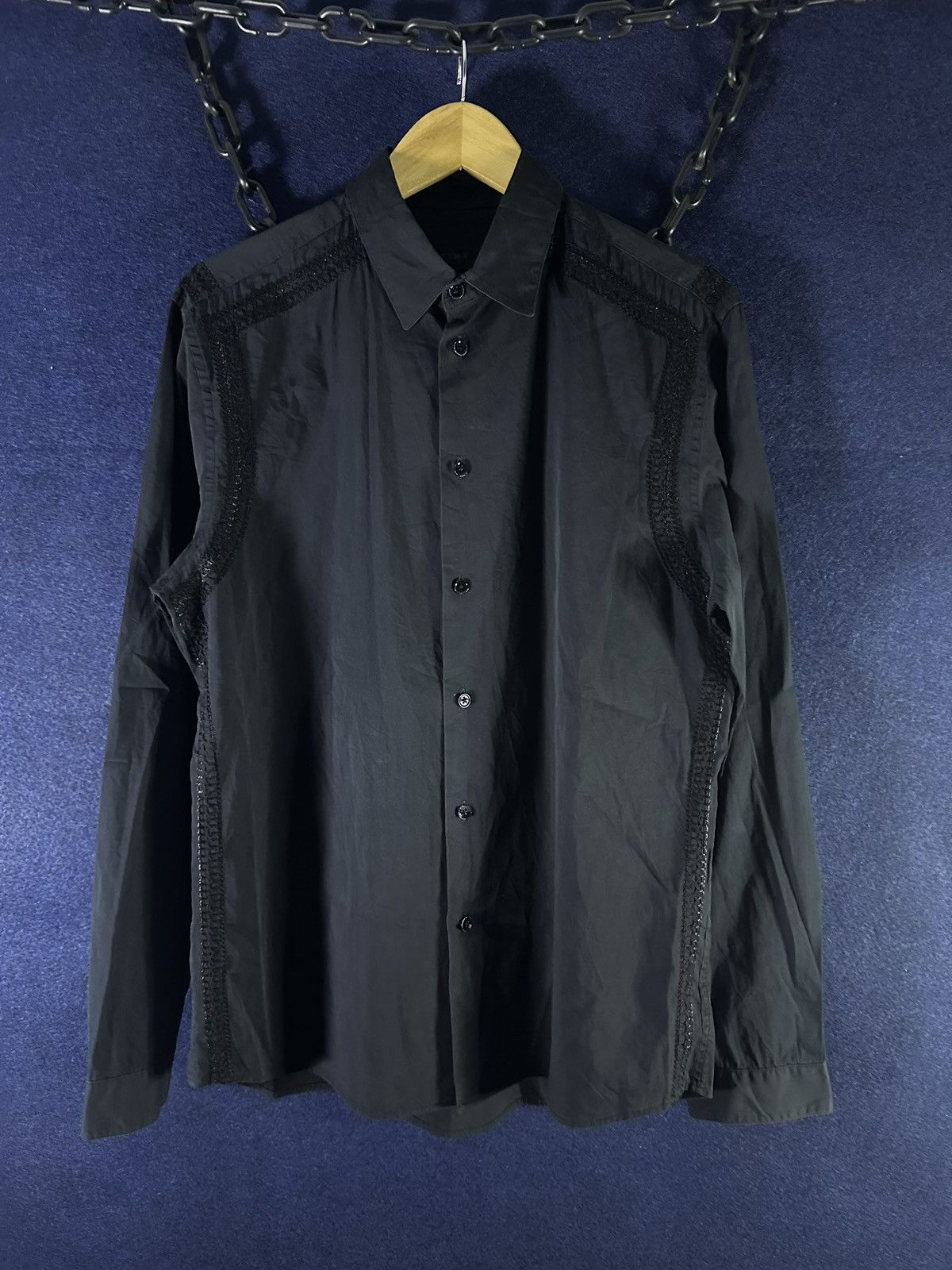 Japanese Brand Japanese Unique Shirt Pattern Maison Margiela Style Size US L / EU 52-54 / 3 - 1 Thumbnail