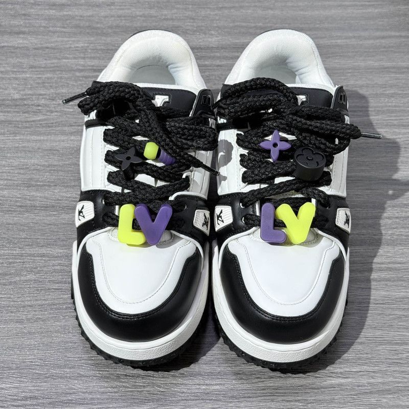 Louis Vuitton Louis Vuitton Trainer Maxi Low-Top Sneakers -2508 Size US 8.5 / EU 41-42 - 2 Thumbnail