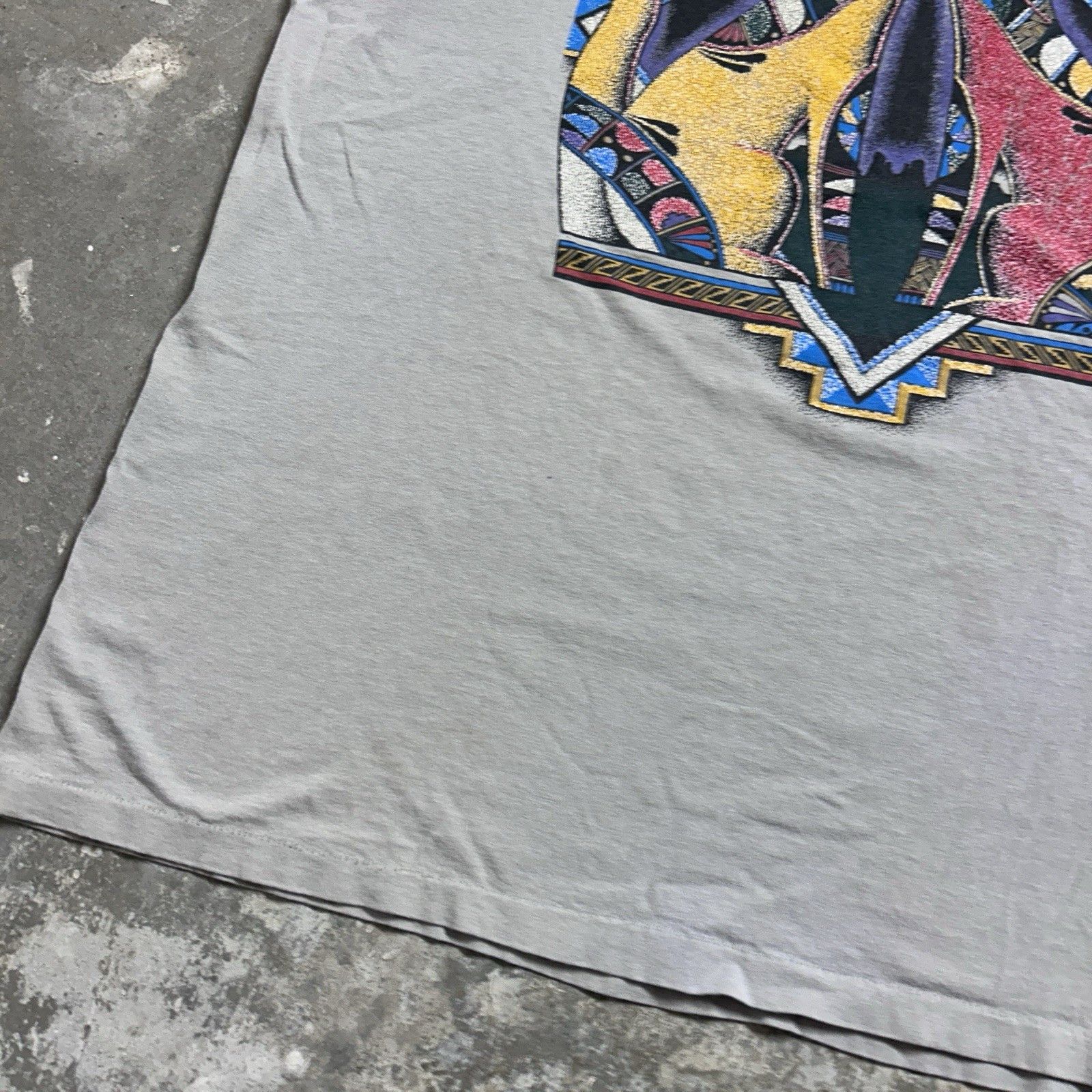 Vintage Vintage 90’s Tennessee Aztec Dogs Art Nature T-shirt Size XL Size US XL / EU 56 / 4 - 3 Thumbnail