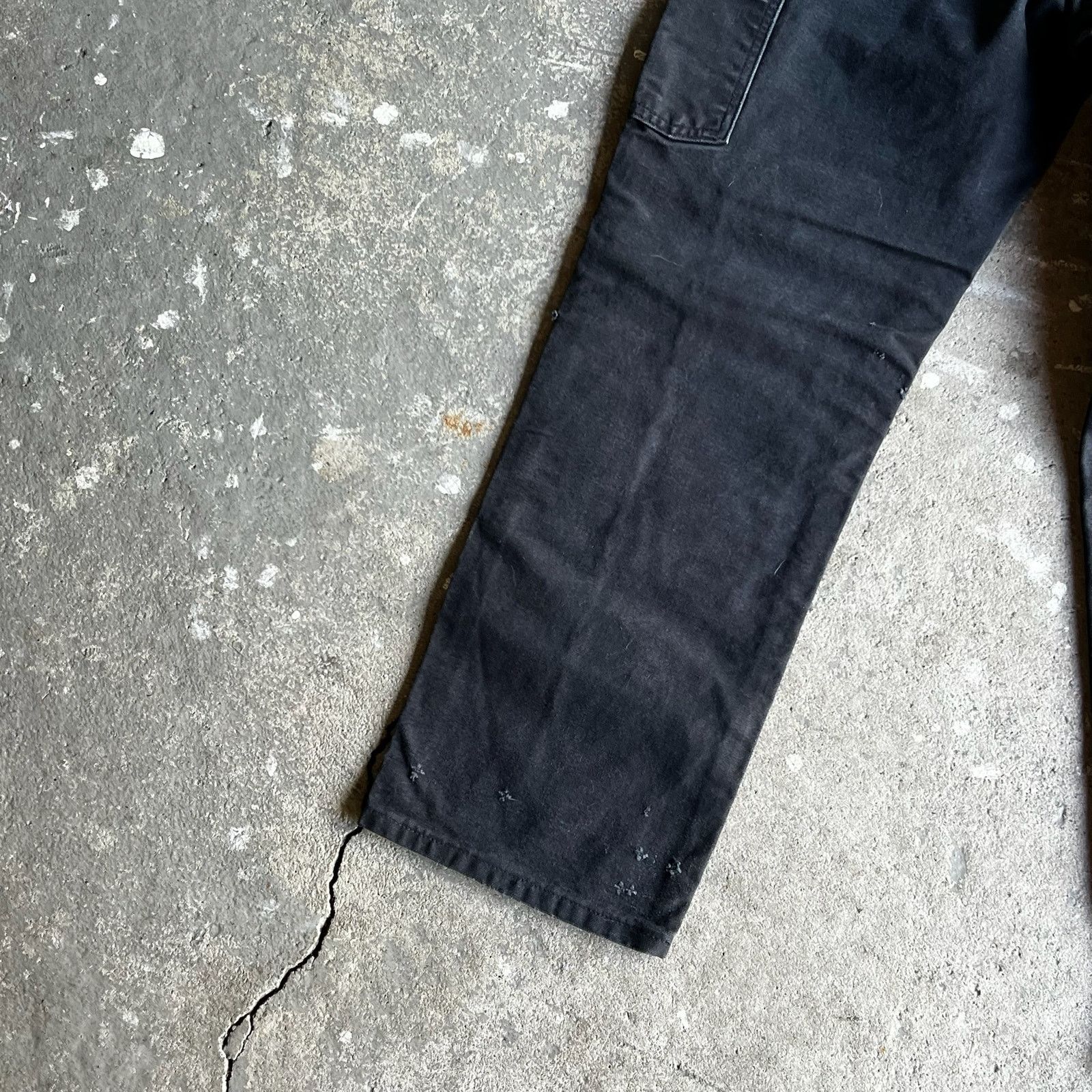 Carhartt × Vintage Carhartt black double knee work wear carpenter pants Size US 27 - 12 Thumbnail