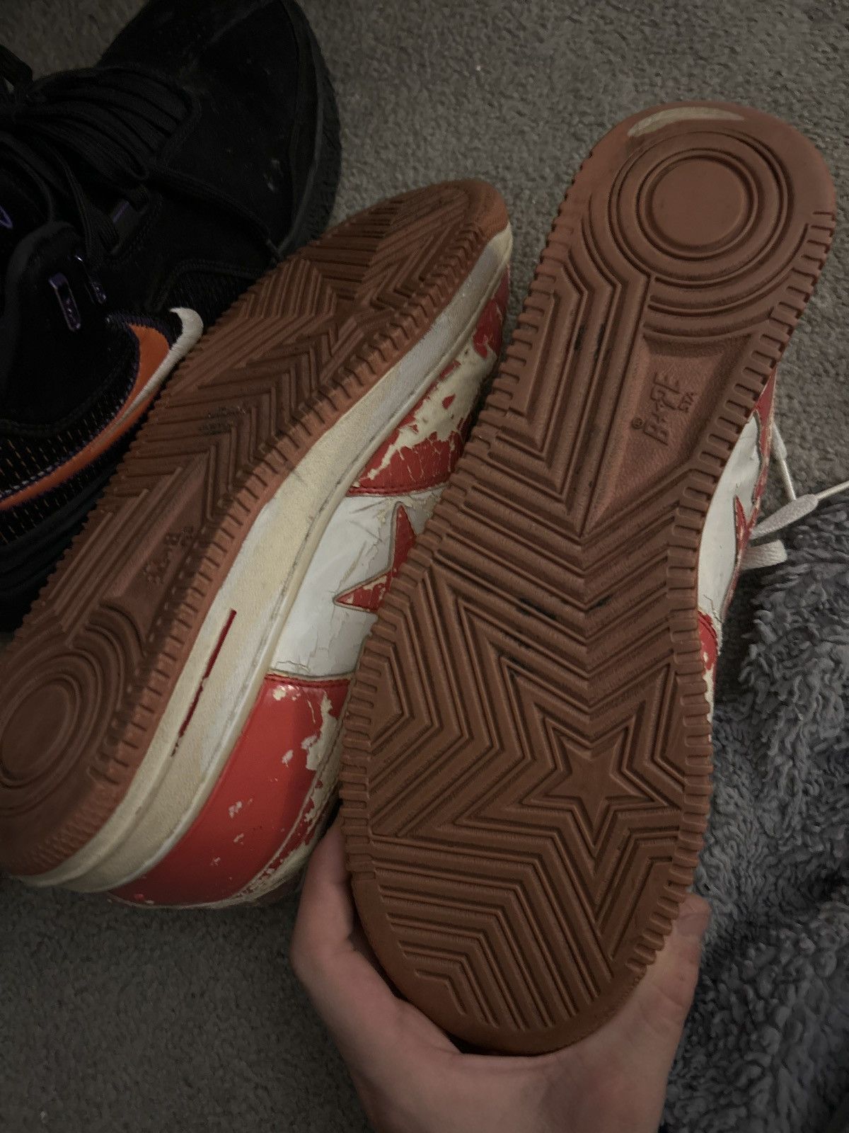Bape Pink Bapesters Size US 10.5 / EU 43-44 - 5 Thumbnail
