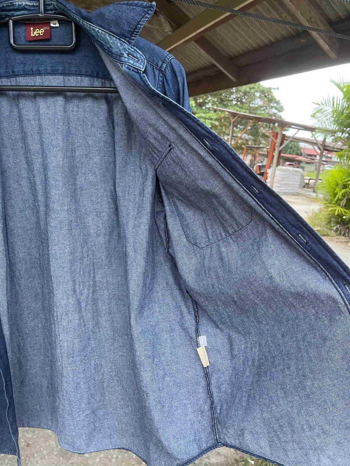 Lee Lee Denim Western Shirt Indigo Size US M / EU 48-50 / 2 - 16 Thumbnail