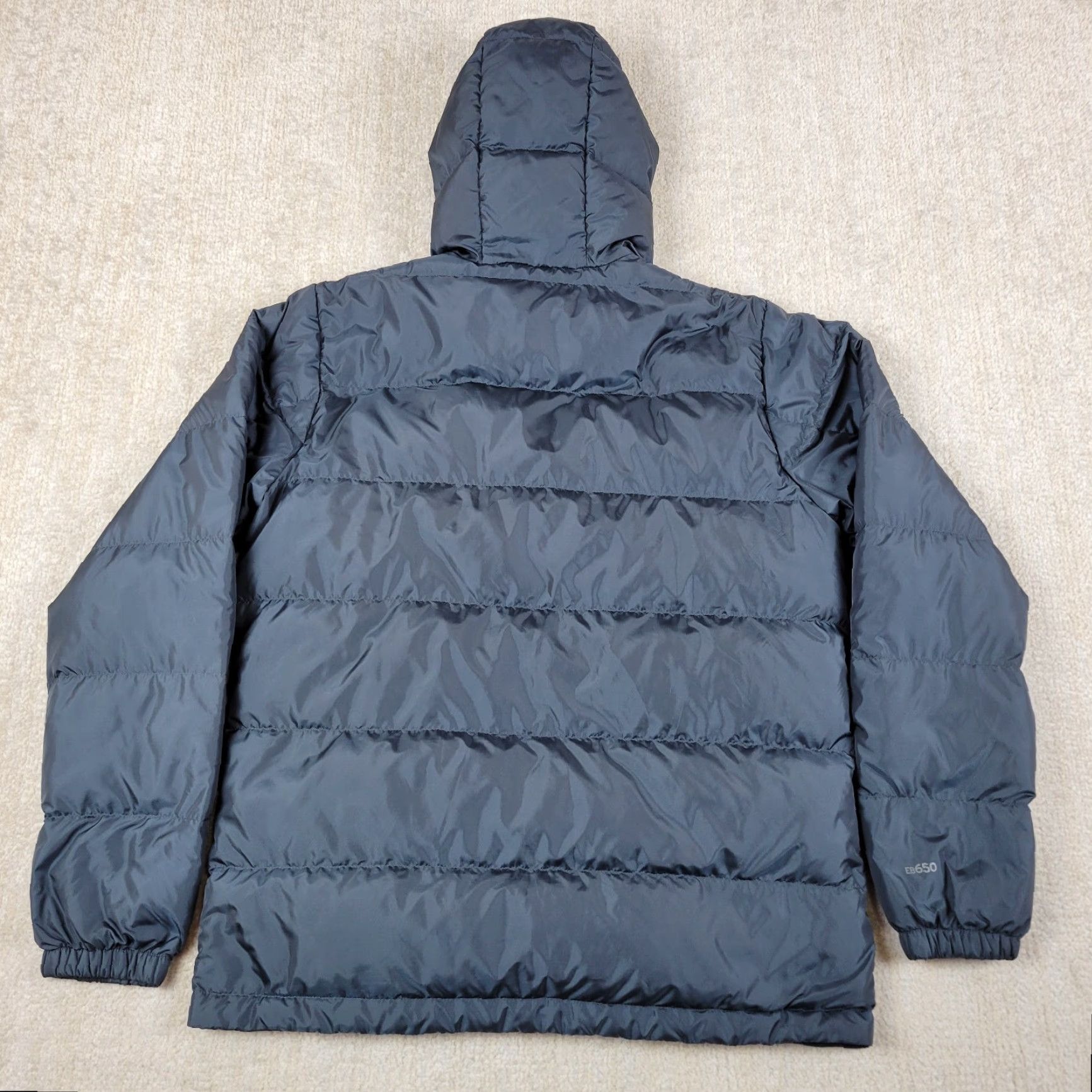 Eddie Bauer Eddie Bauer Down Puffer Jacket Mens M Gray Full Zip Hooded Quilted Packable 650 Size US M / EU 48-50 / 2 - 2 Thumbnail