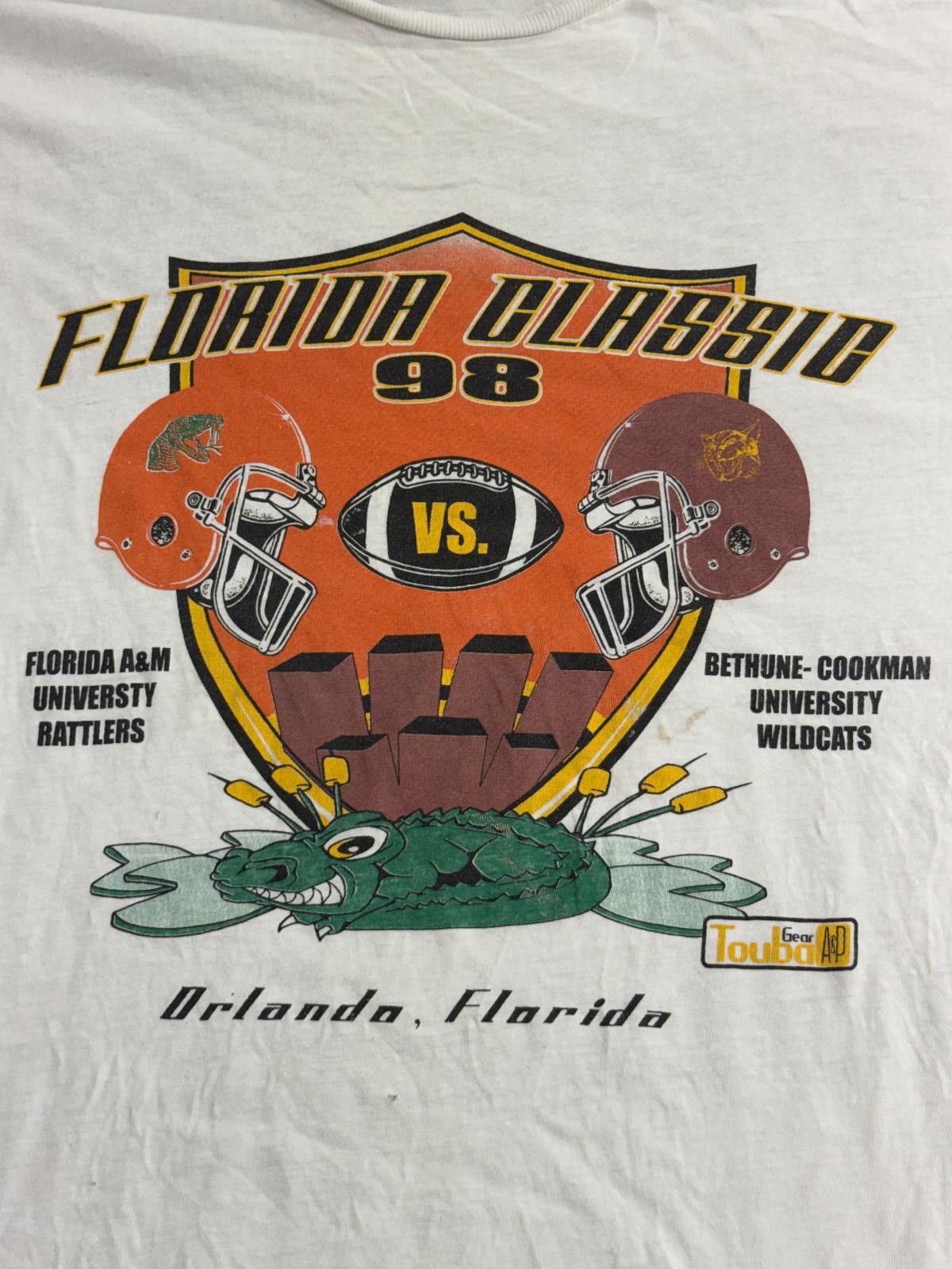 Polo Ralph Lauren Vintage HBCU Tshirt 1998 Florida Classic Blacker the College Size US XXL / EU 58 / 5 - 4 Thumbnail