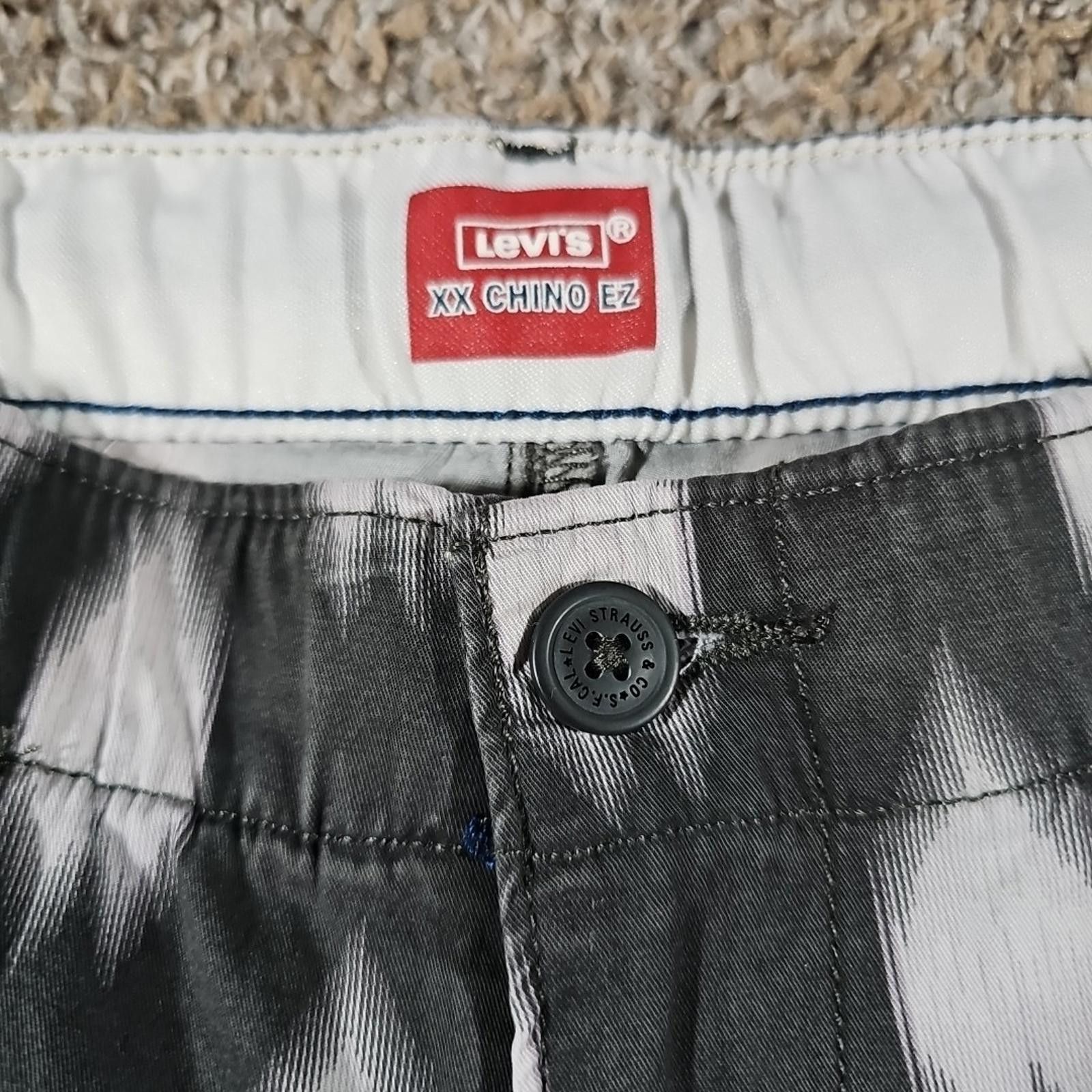 Levi's Levis XX Chino EZ Shorts Men's XL Gray Geometric Outdoor Size US 36 / EU 52 - 2 Thumbnail