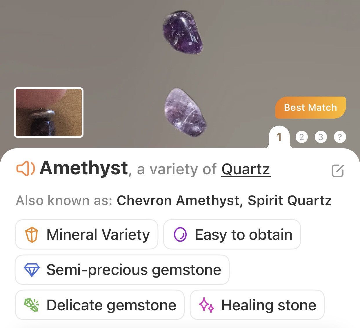 Handmade Handcrafted vintage bead faceted amethyst opalite earrings Size ONE SIZE - 5 Thumbnail