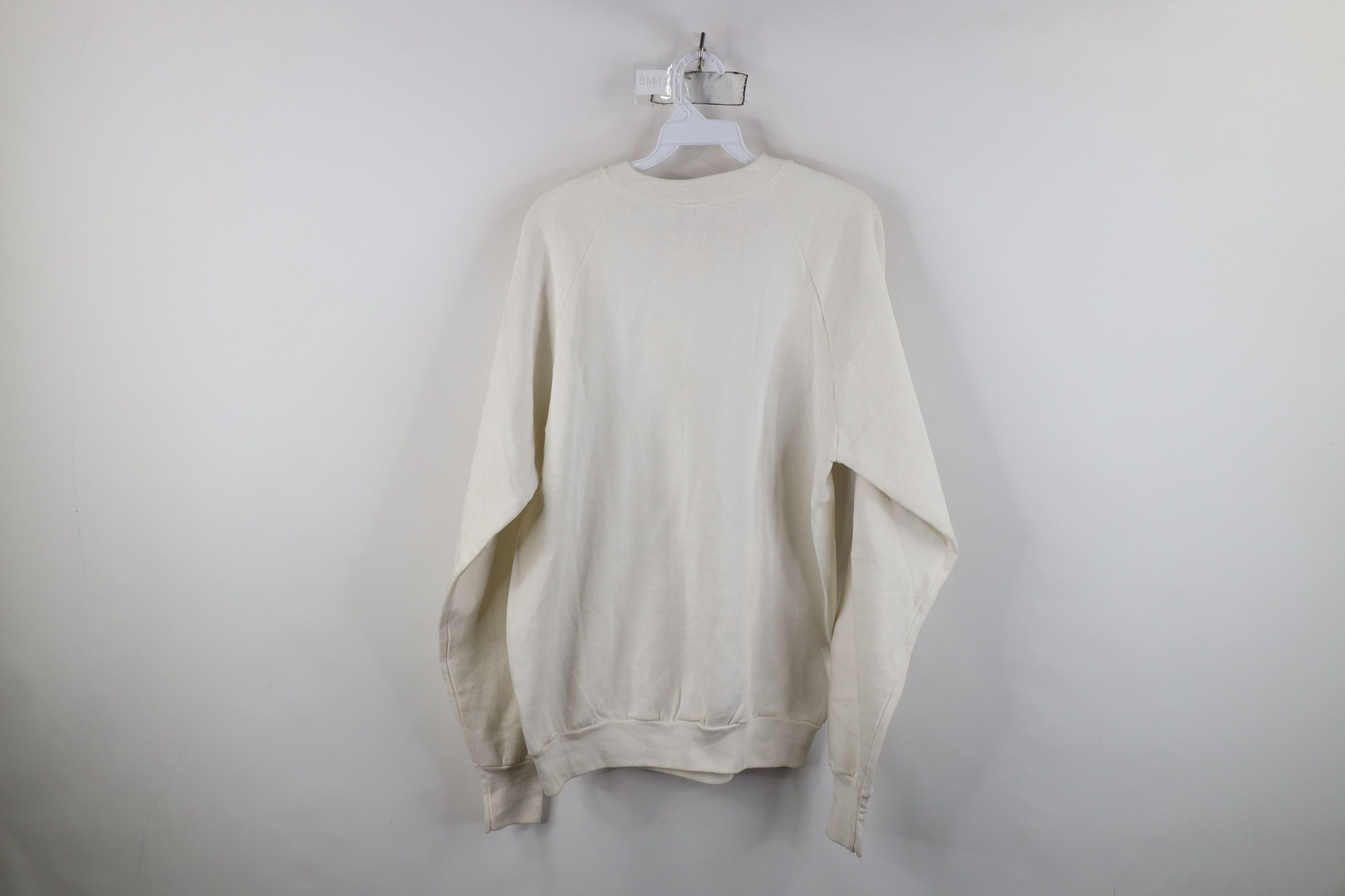 Fruit Of The Loom Deadstock Vintage 80s Christmas Bear Train Sweatshirt USA Size L / US 10 / IT 46 - 12 Thumbnail