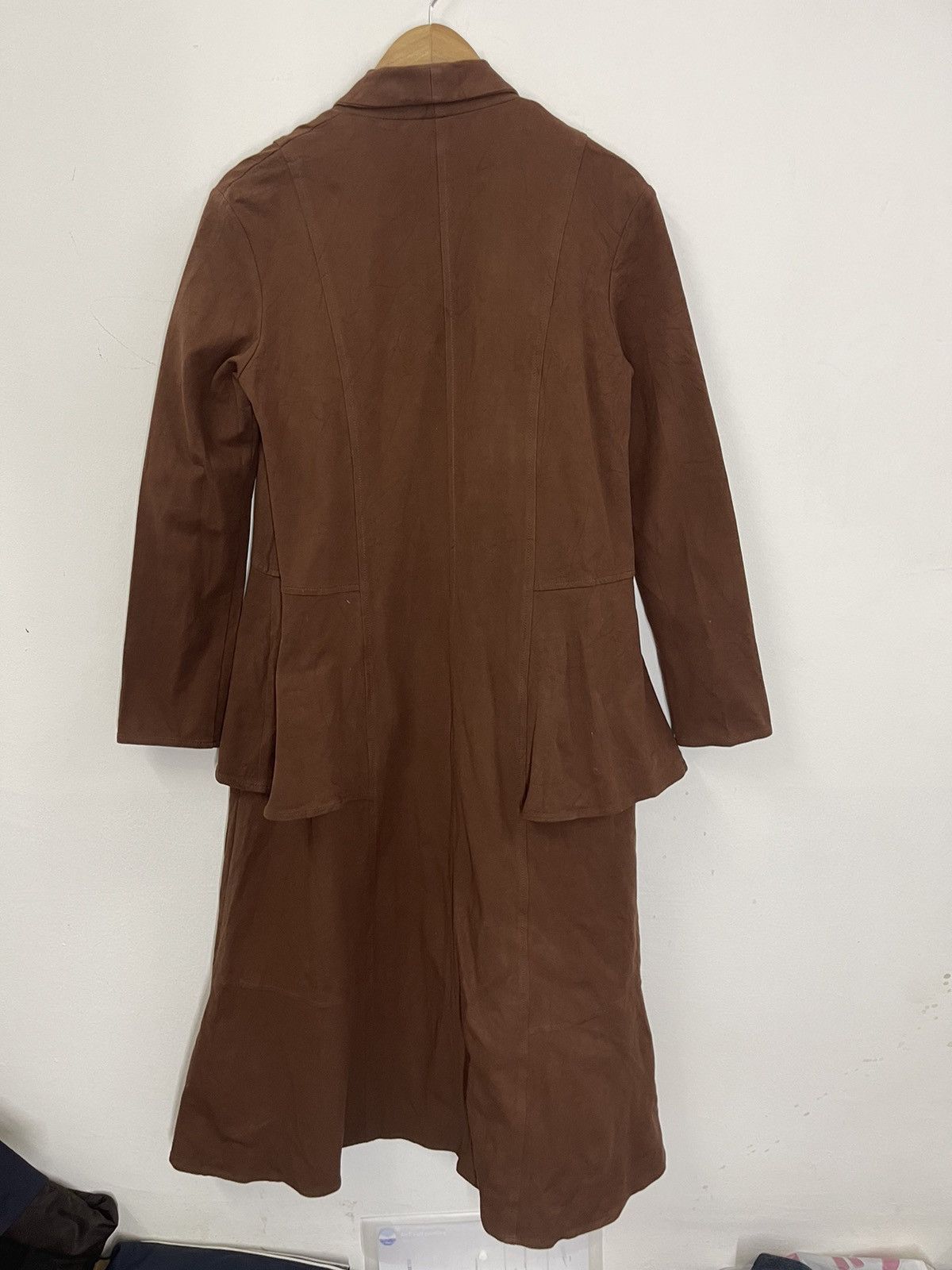 Romeo Gigli VINTAGE ROMEO GIGLI TRENCH COAT DRESS Size XS / US 0-2 / IT 36-38 - 4 Thumbnail
