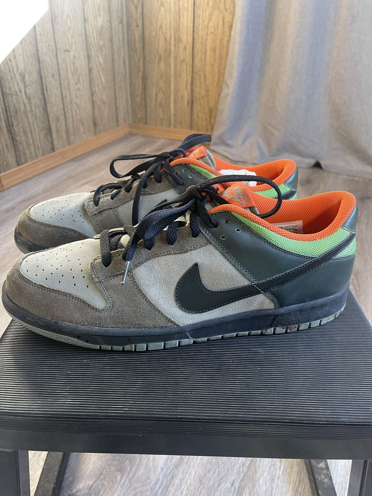 Nike × Vintage Jade green dunk low Size US 13 / EU 46 - 3 Thumbnail