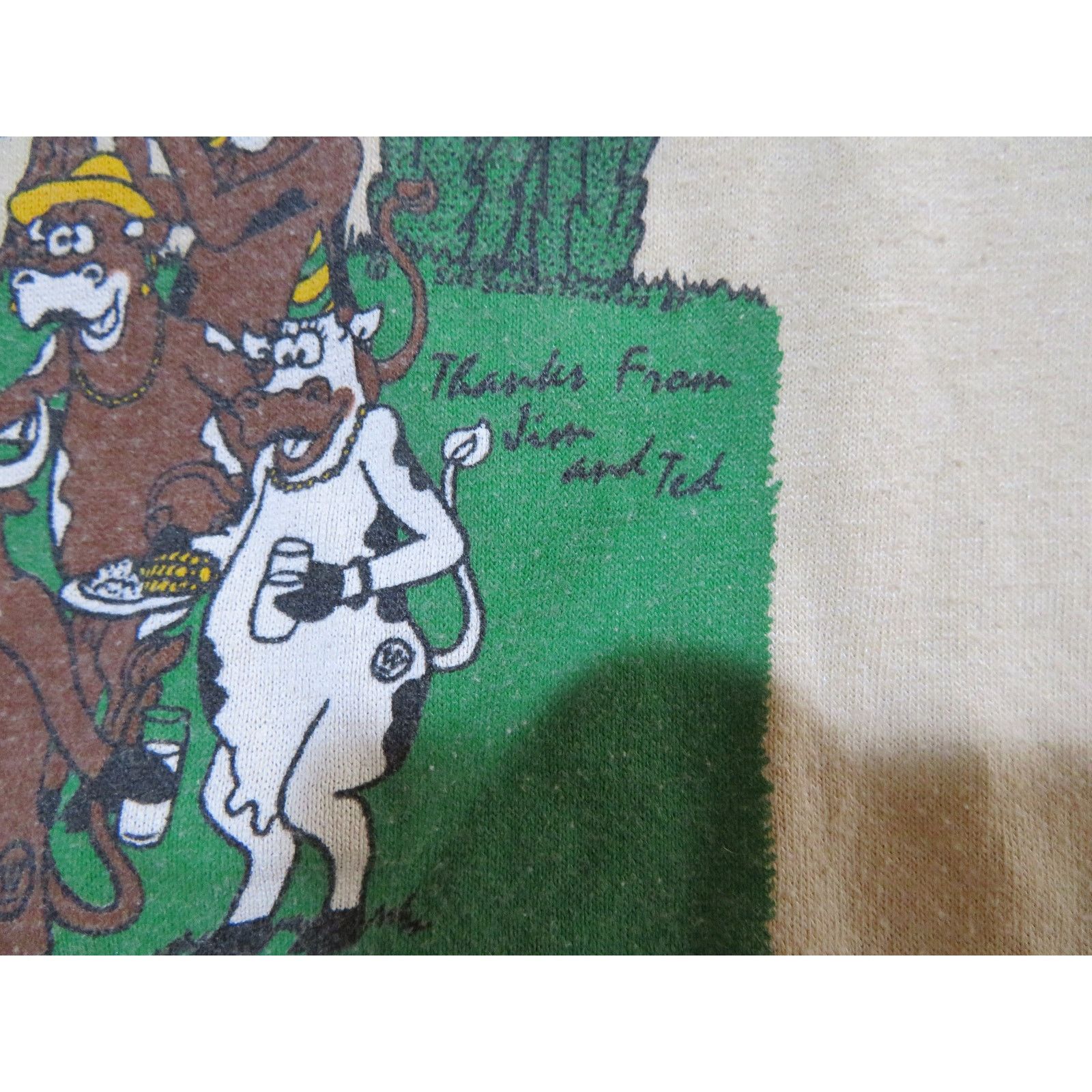 Soffe Consolidation Celebration Bullish on Hanford T-Shirt M 1990s Size US M / EU 48-50 / 2 - 5 Thumbnail