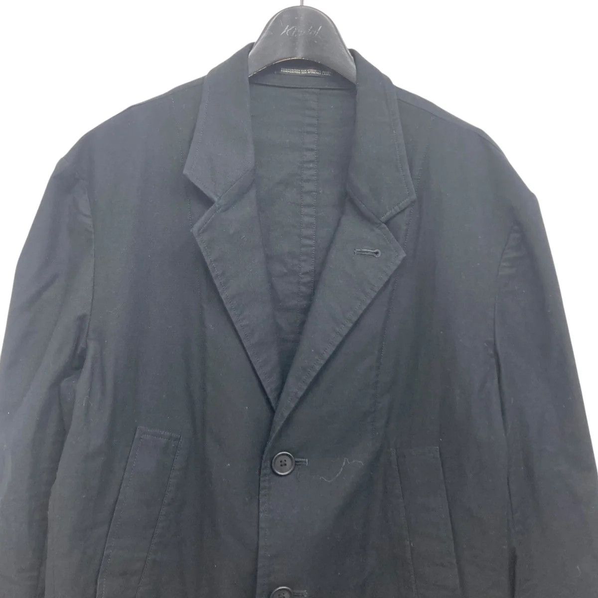 Yohji Yamamoto Pour Homme cotton twill pocket jacket HZ-J06-002 Size US M / EU 48-50 / 2 - 3 Thumbnail