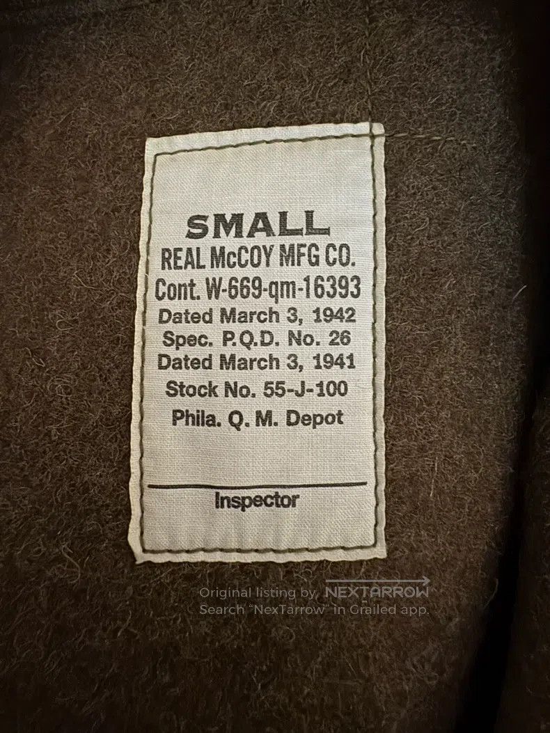 The Real McCoy's The Real McCoys Second generation tank jacket Size US S / EU 44-46 / 1 - 5 Thumbnail