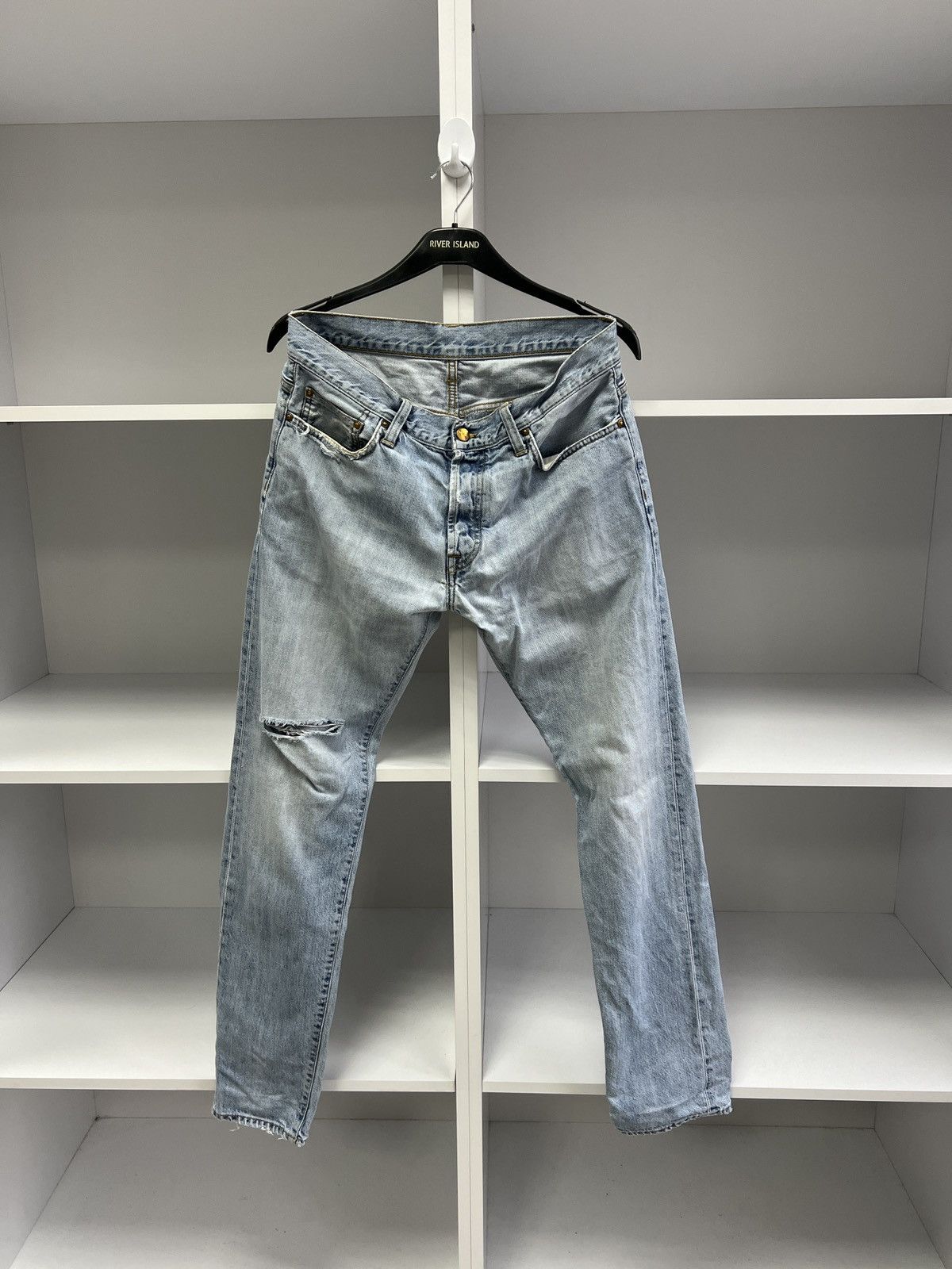 Carhartt × Vintage Vintage Carhartt Detroit Style Jeans Size US 32 / EU 48 - 2 Thumbnail