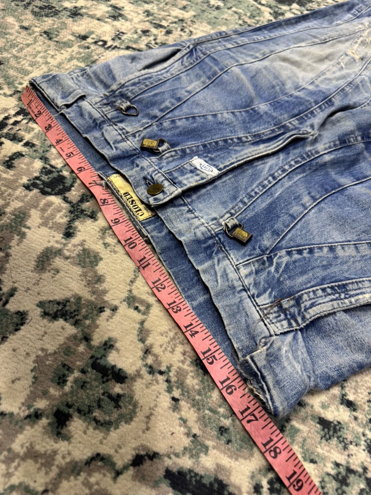 CLOSED 1980s MARITHE FRANCOIS GIRBAUD X CLOSED TUPAC SHAKUR JEANS Size US 35 - 16 Thumbnail