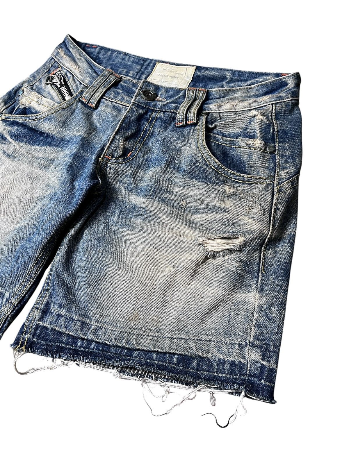 Japanese Brand Lolita Distressed Hot pants Size US 31 - 3 Thumbnail