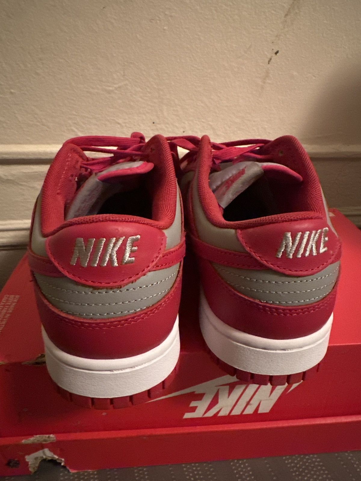 Nike NIKE DUNK LOW RETRO “UNLV” Mens Sz 9 Size US 9 / EU 42 - 4 Thumbnail