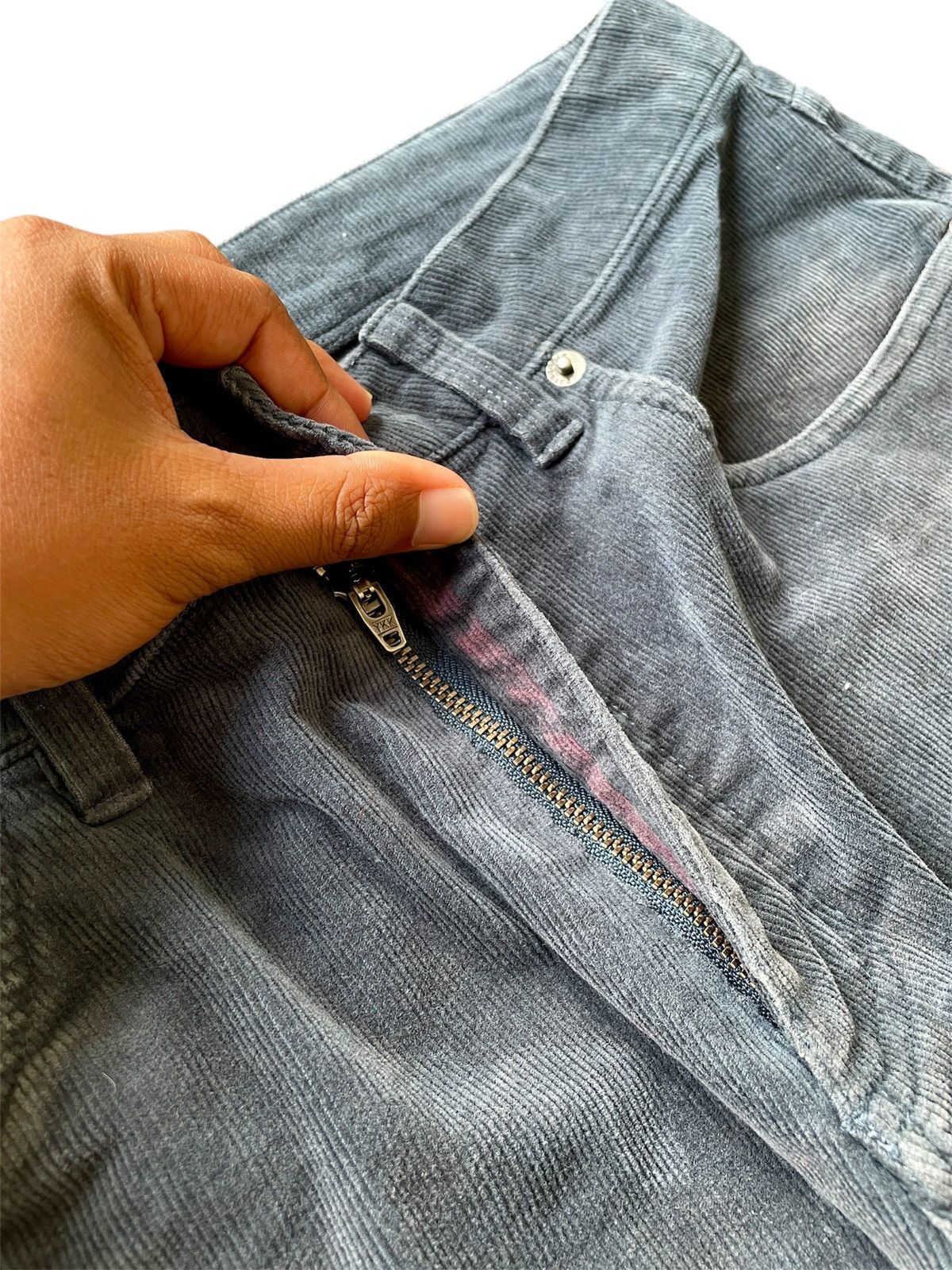 Patagonia × Vintage Vintage Patagonia Organic Cotton “Blueish Green” Corduroy Size US 33 - 5 Thumbnail