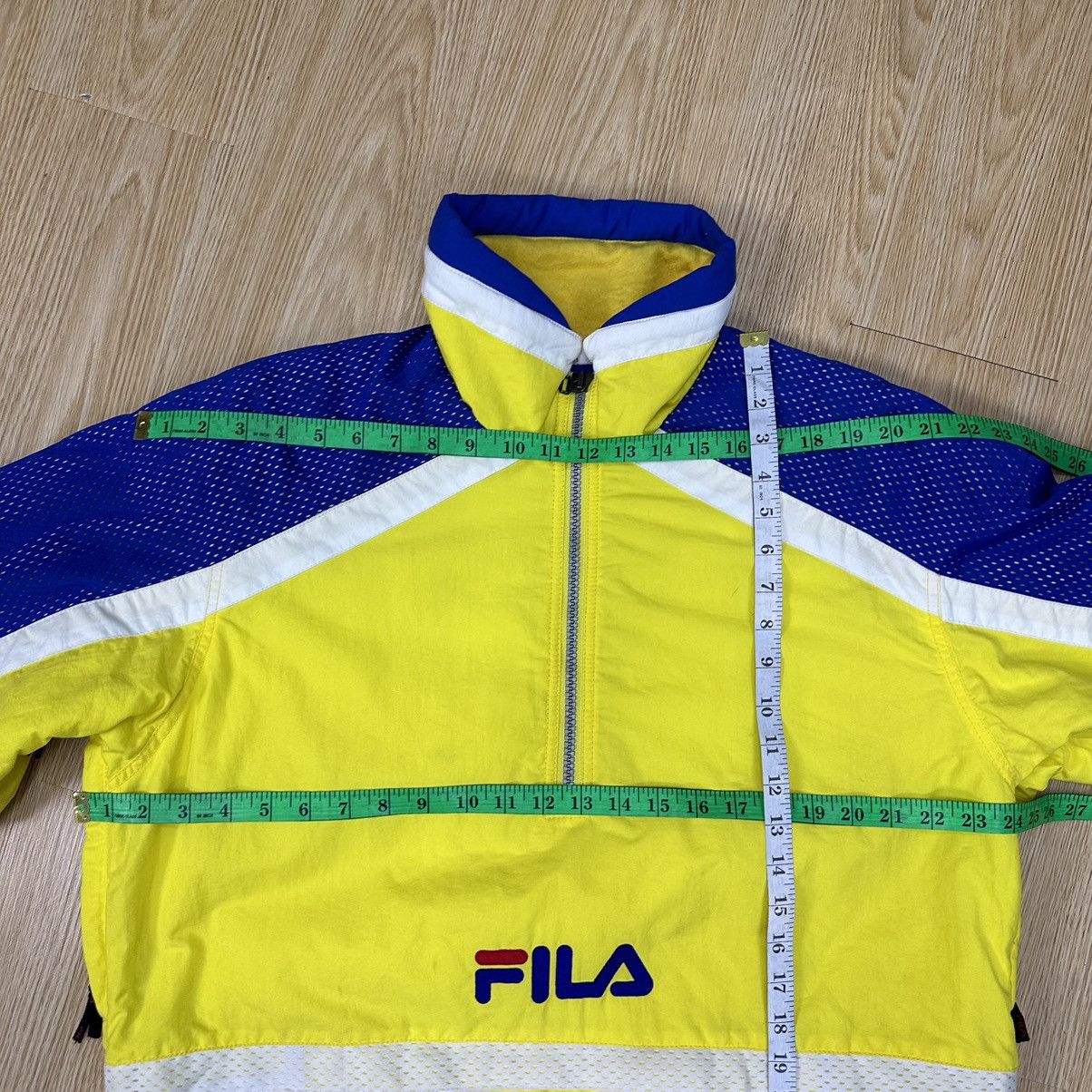 Fila RARE Vintage 90s Fila Players Baggy Anorak Jacket Z163 Size US S / EU 44-46 / 1 - 10 Thumbnail