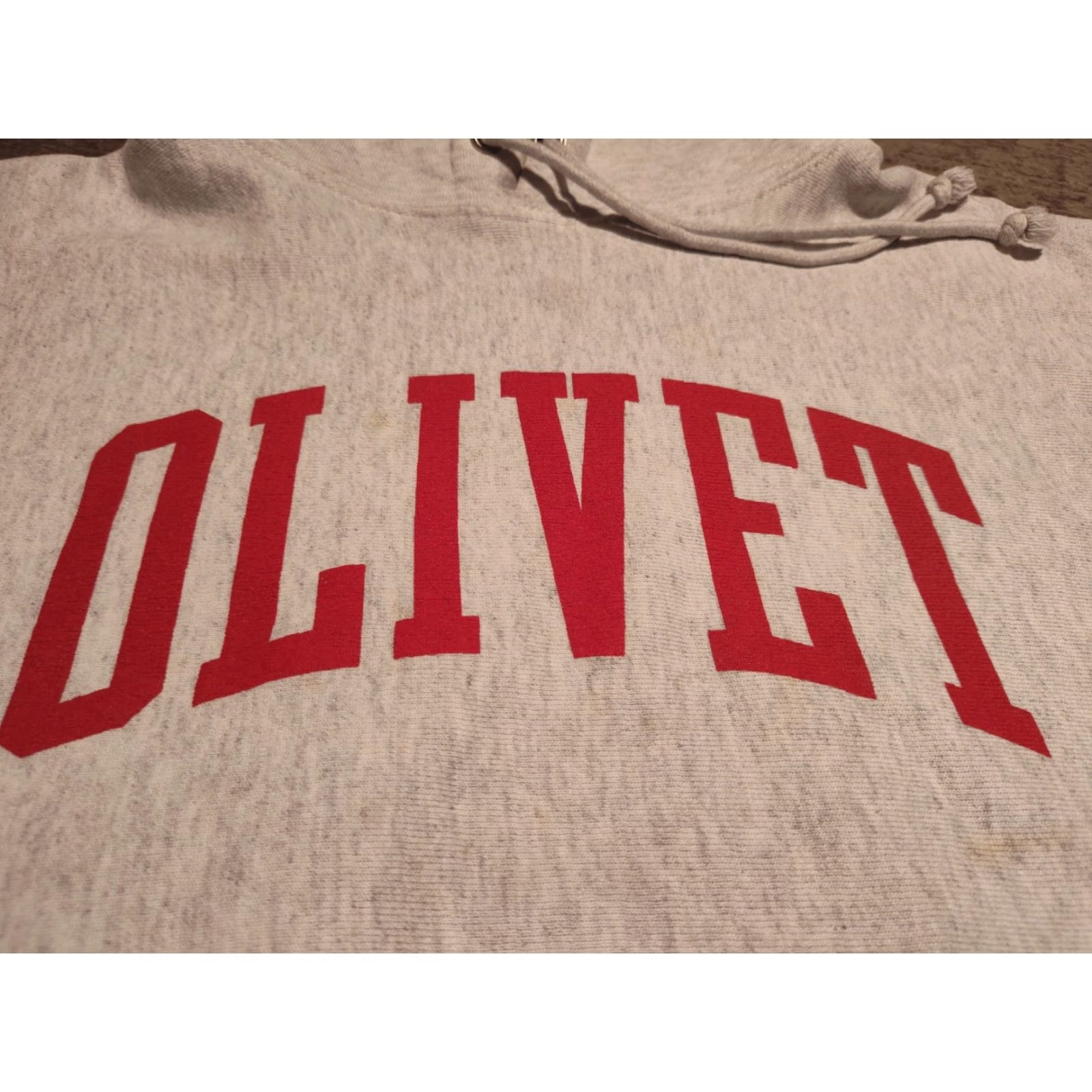 Champion VINTAGE Champion Reverse Weave Hoodie Men Size M Gray College Retro Warm Pullover Size US M / EU 48-50 / 2 - 2 Thumbnail