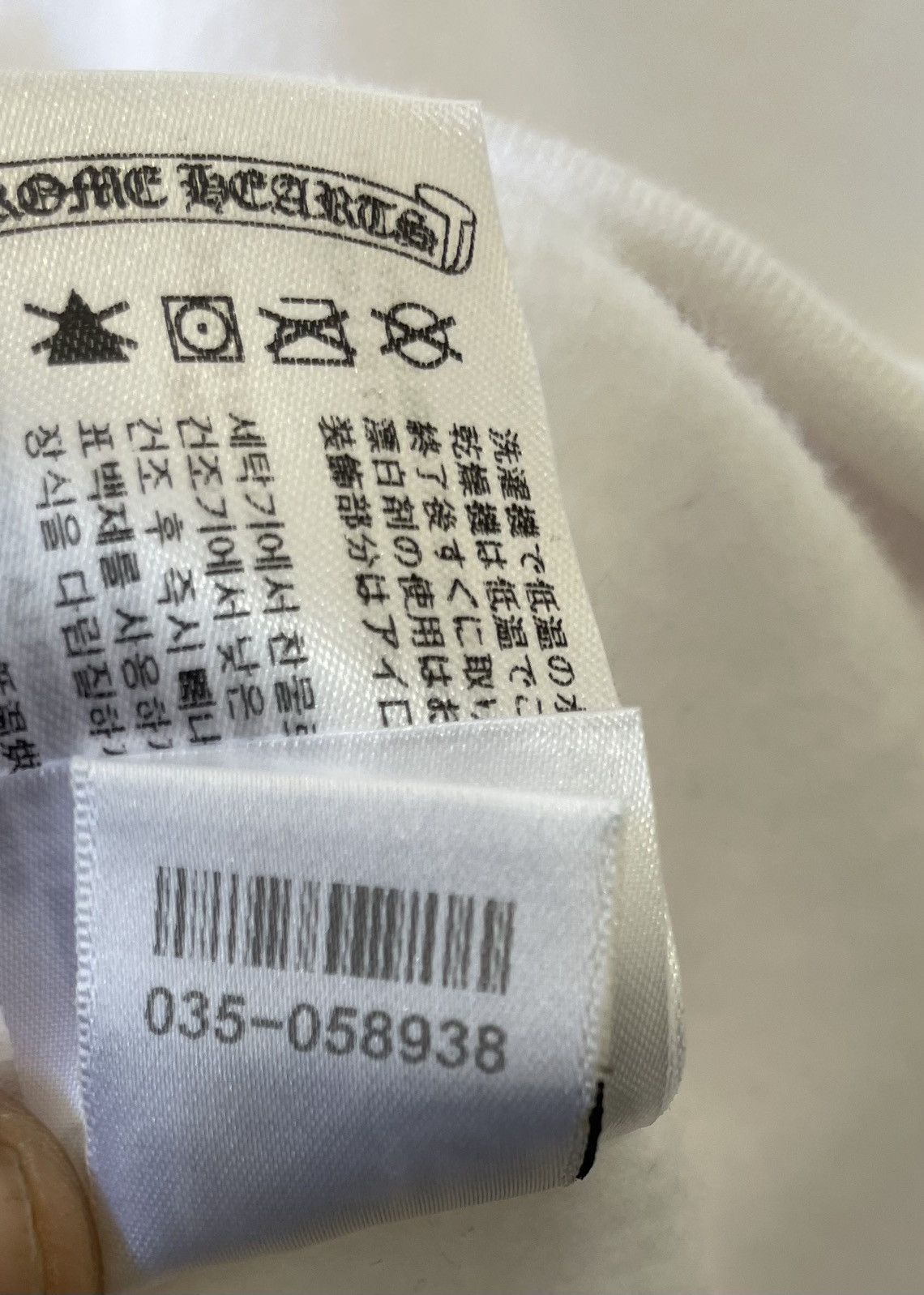 Chrome Hearts Chrome Hearts Neck Logo Cross Longsleeve White/Neon Size US L / EU 52-54 / 3 - 12 Thumbnail