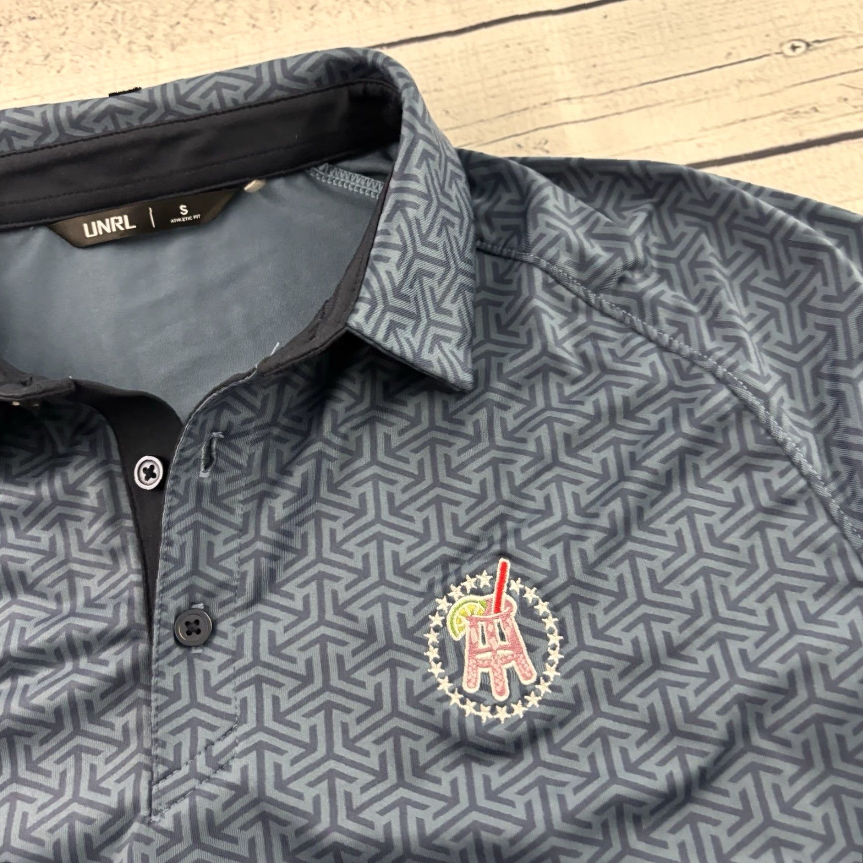 Vintage UNRL Barstool Sports Short Sleeve Golf Polo Shirt Men's Small Blue Shirt Mens S Blue Sports Polo Size US S / EU 44-46 / 1 - 3 Thumbnail