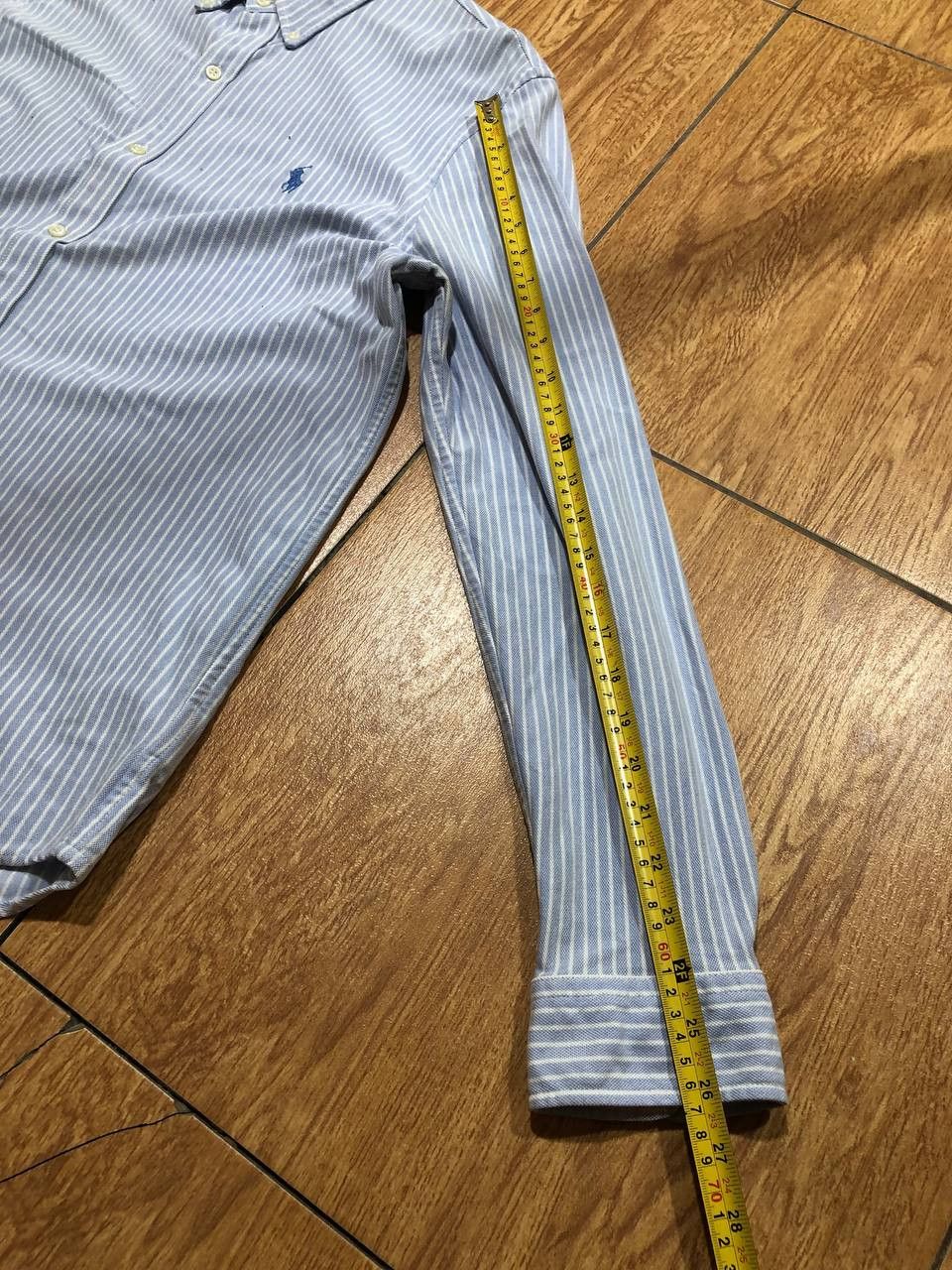 Polo Ralph Lauren Polo Ralph Lauren logo Striped Knit Oxford Shirt Size US XL / EU 56 / 4 - 10 Thumbnail