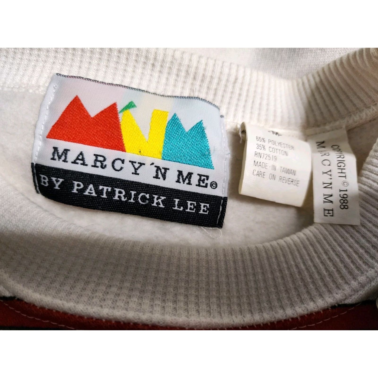 Bell VINTAGE 1990s Jingle Bells White Striped Christmas Crewneck Sweatshirt Womens M Marcy 'n Me Shirt Adult Medium Size M / US 6-8 / IT 42-44 - 5 Thumbnail