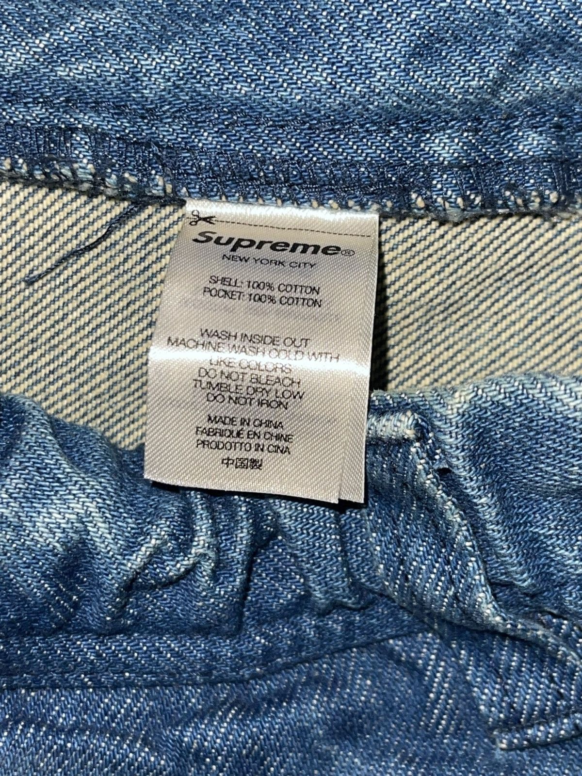 Supreme Supreme Cargo Work Short Denim SS22 Size 32 Size US 32 / EU 48 - 4 Thumbnail