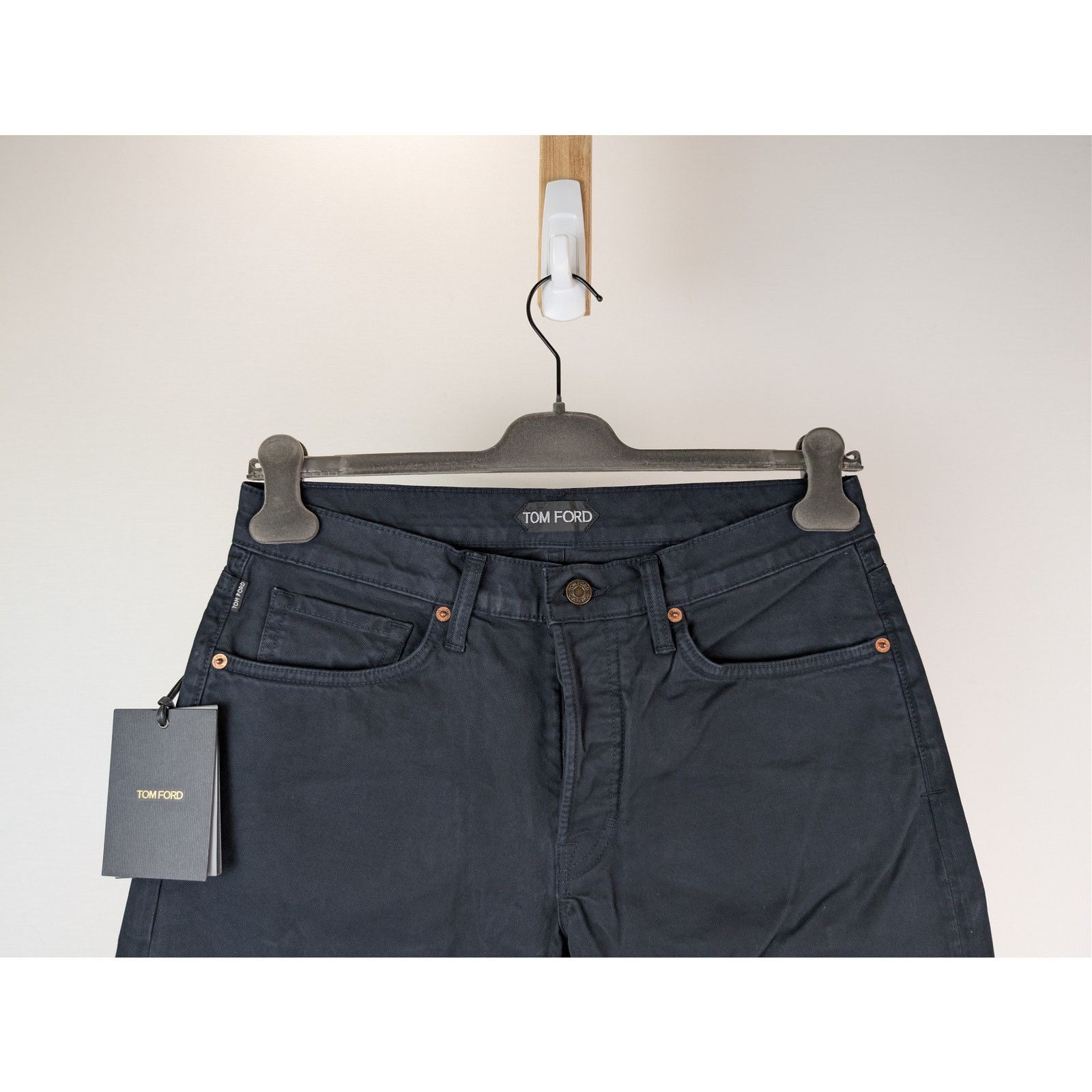 Tom Ford o1rshd1 Straight Fit Denim Jeans Size US 31 - 2 Thumbnail