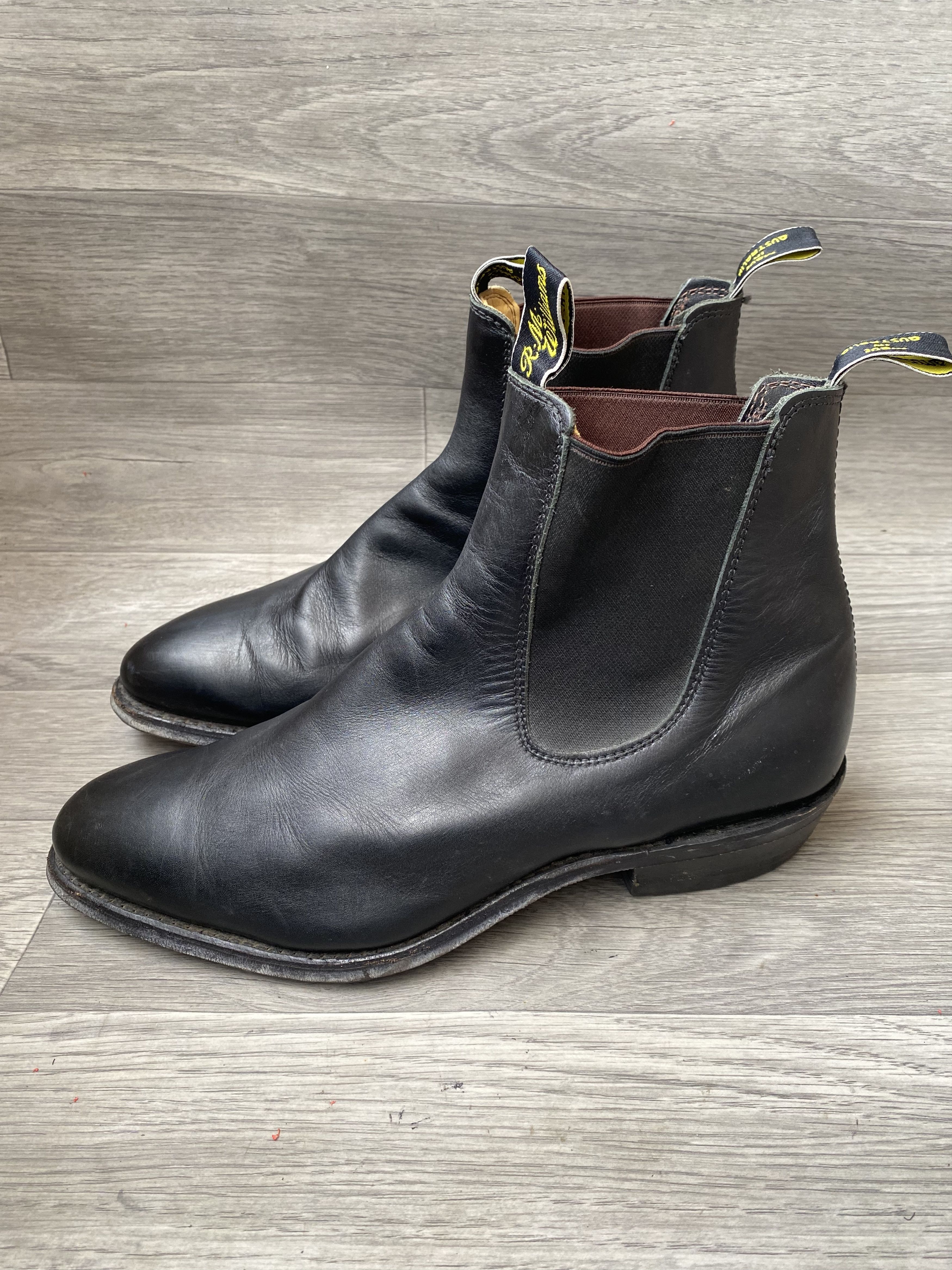 R.M. Williams Rm william chelsea black leather boots uk 10G Size US 11 / EU 44 - 5 Thumbnail