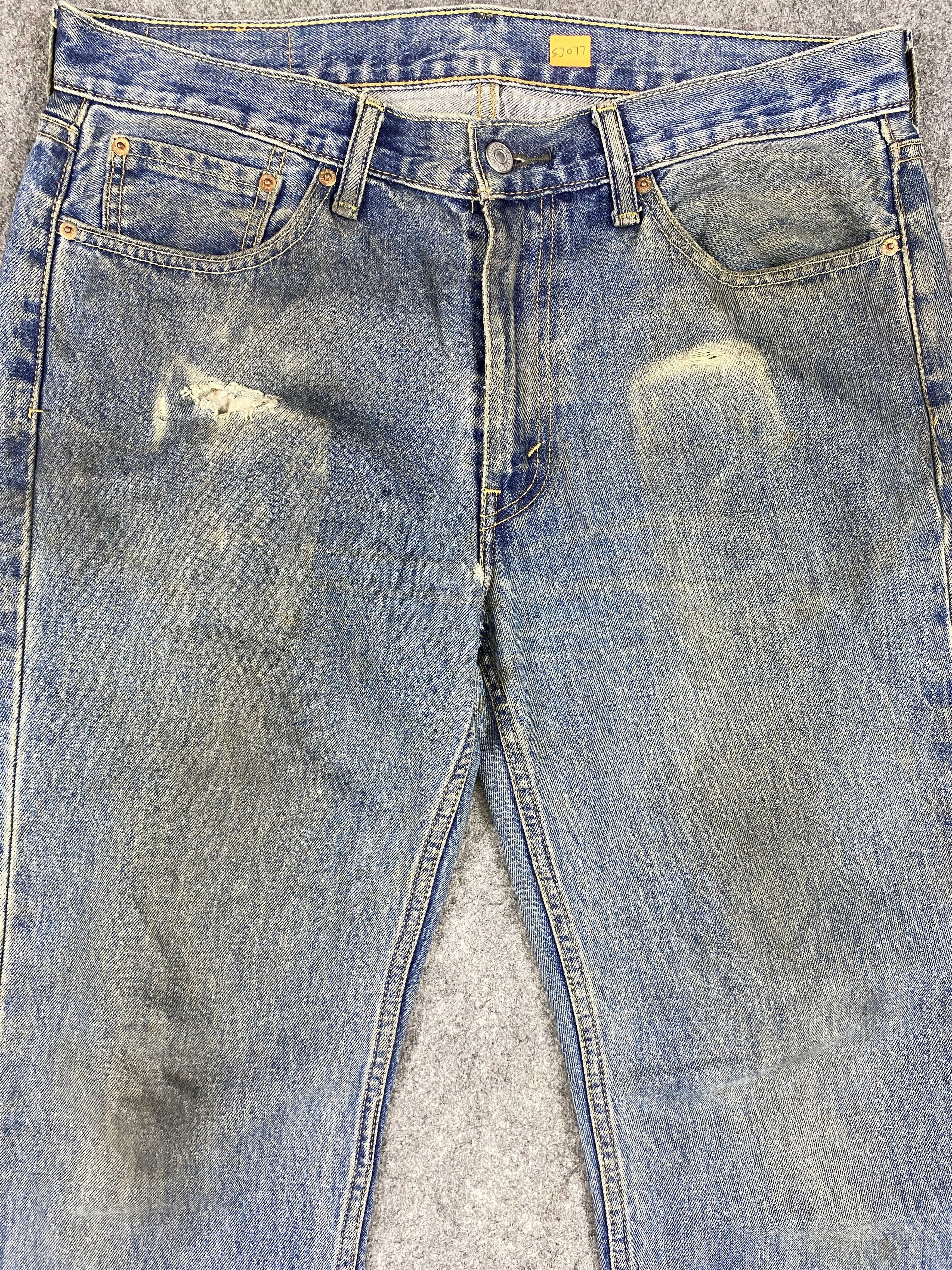 Levi's Blue Levi's 514 Jeans 36x34 Denim -SJ077 Size US 36 / EU 52 - 3 Thumbnail