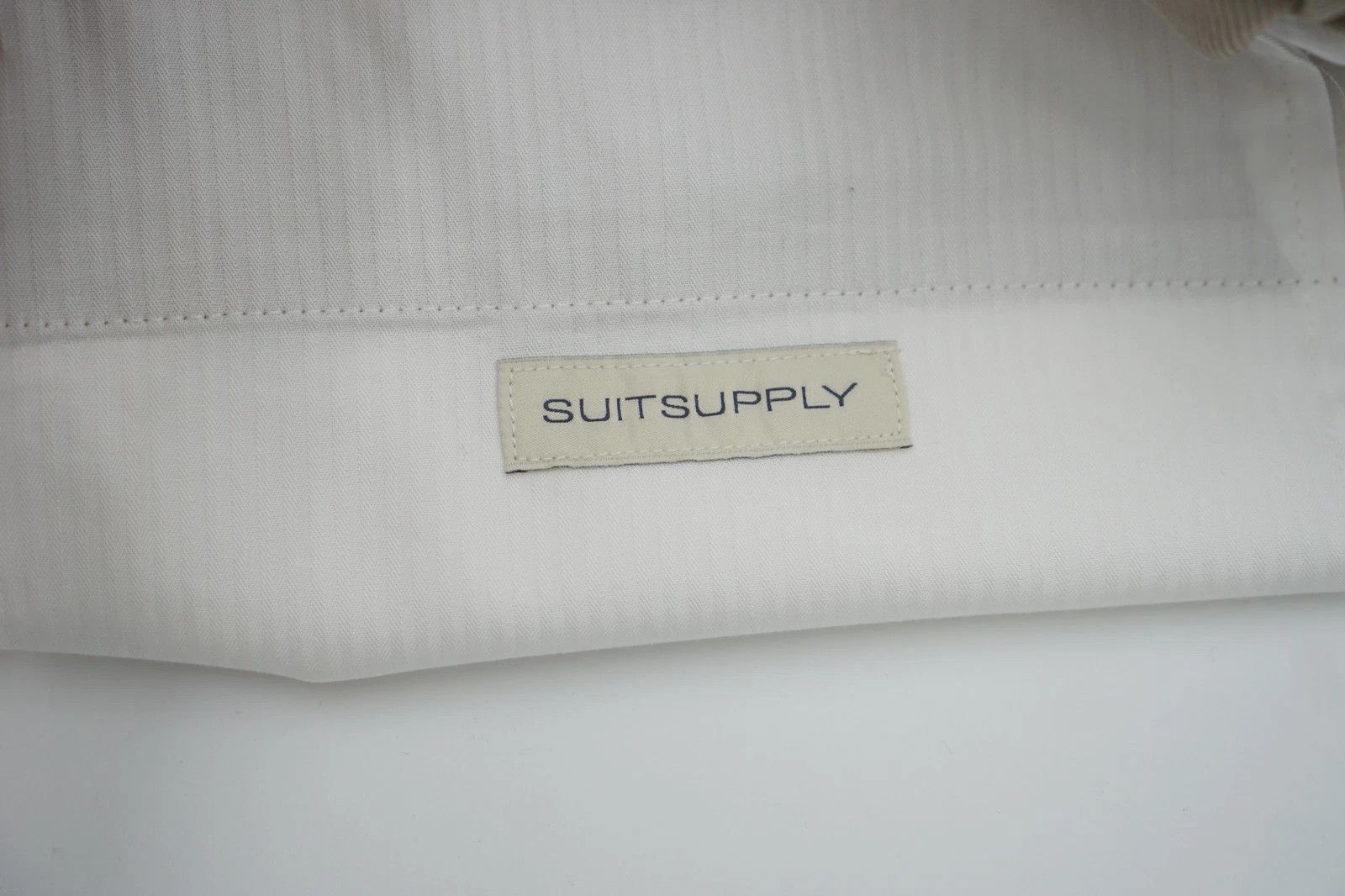 Suitsupply Men Suitsupply Trousers Brescia Beige Wool Size 25 UK/US40S Size 40S - 4 Thumbnail